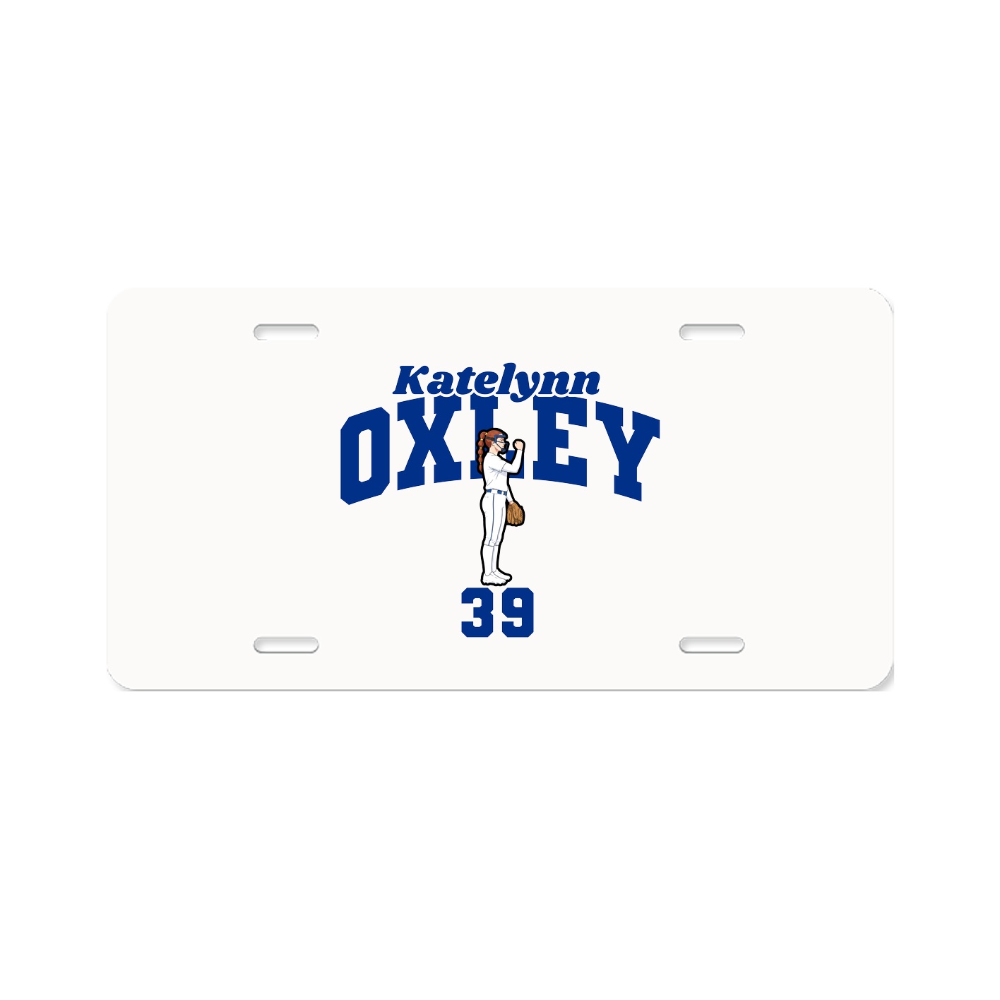 License Plate — Signature Arch in Classic