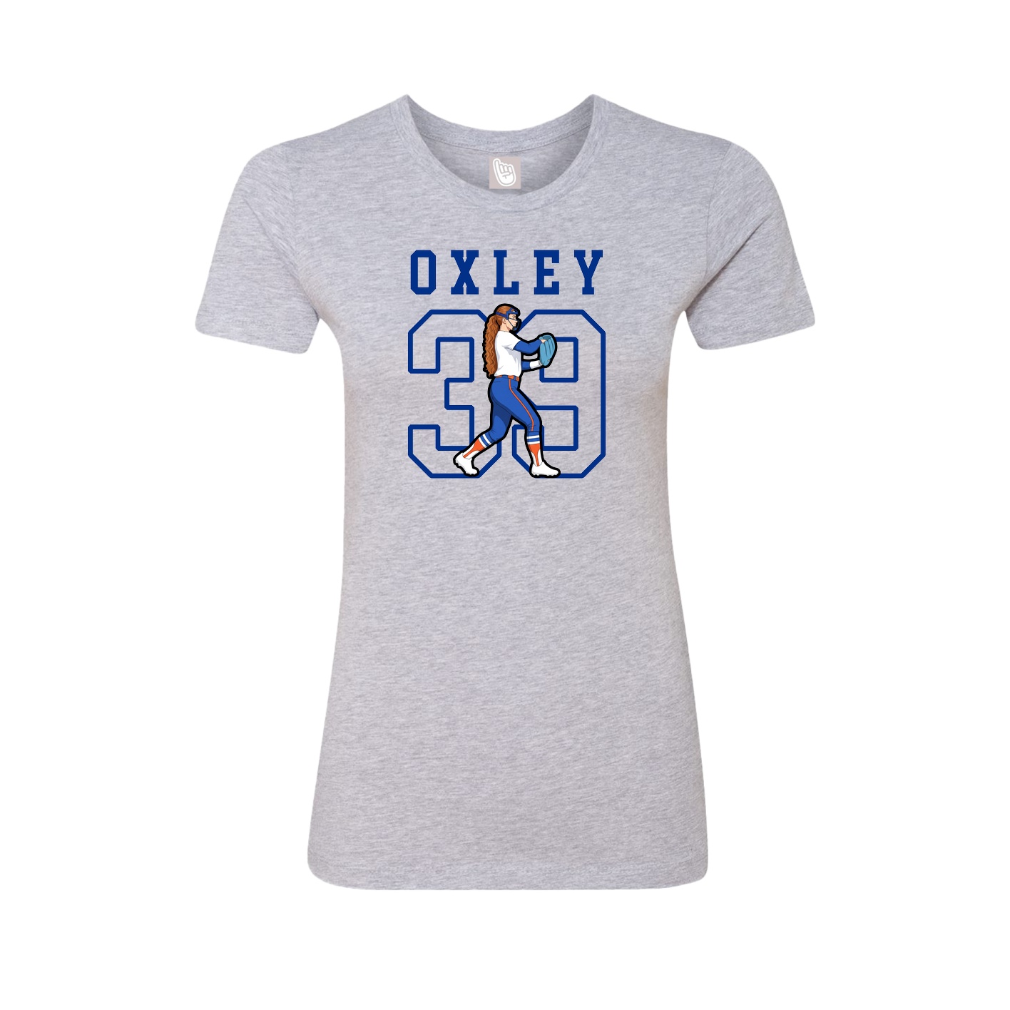Fitted Women's Tee — Shirsey in Grey