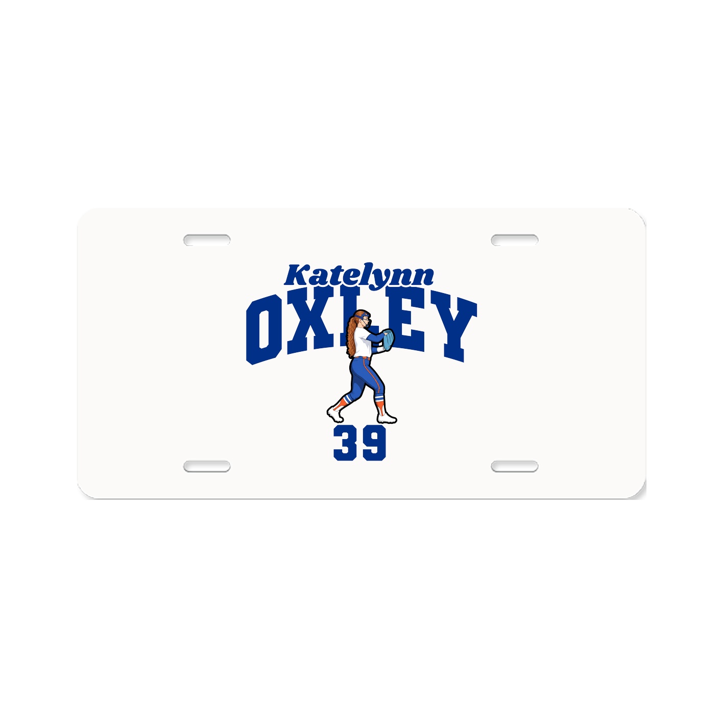 License Plate — Signature Arch in Classic