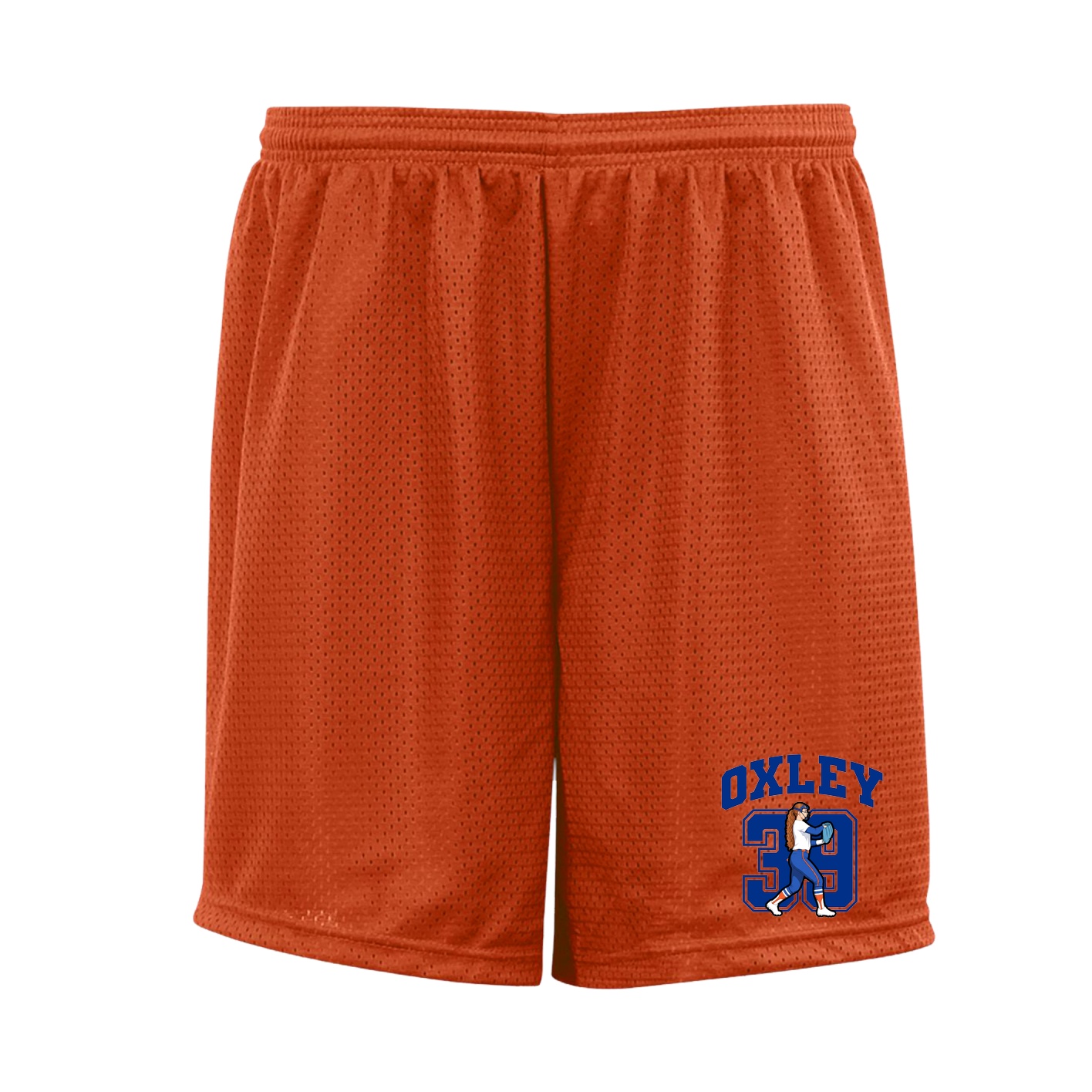 Shorts — Number in Orange