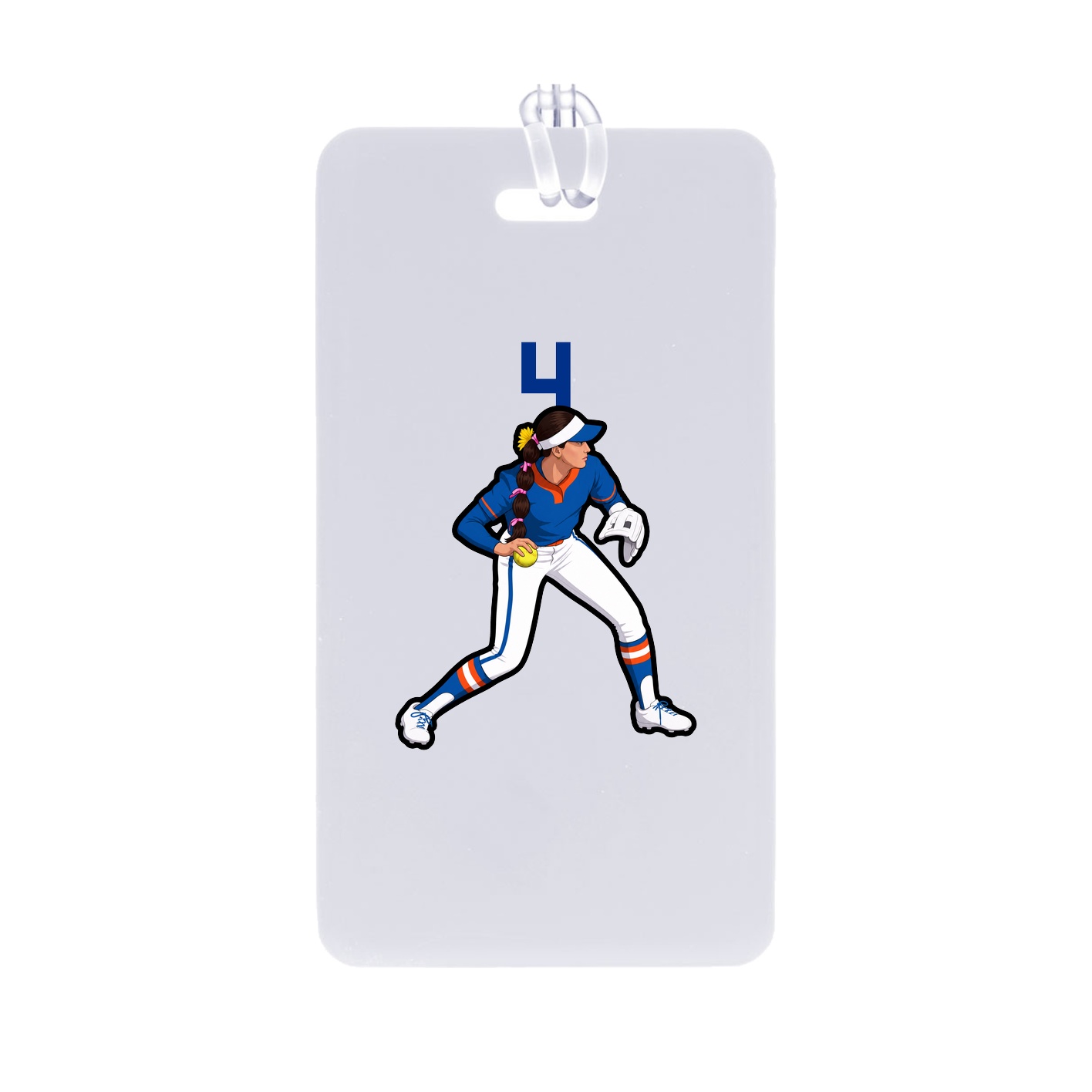 Bag Tag — Number Top in Classic