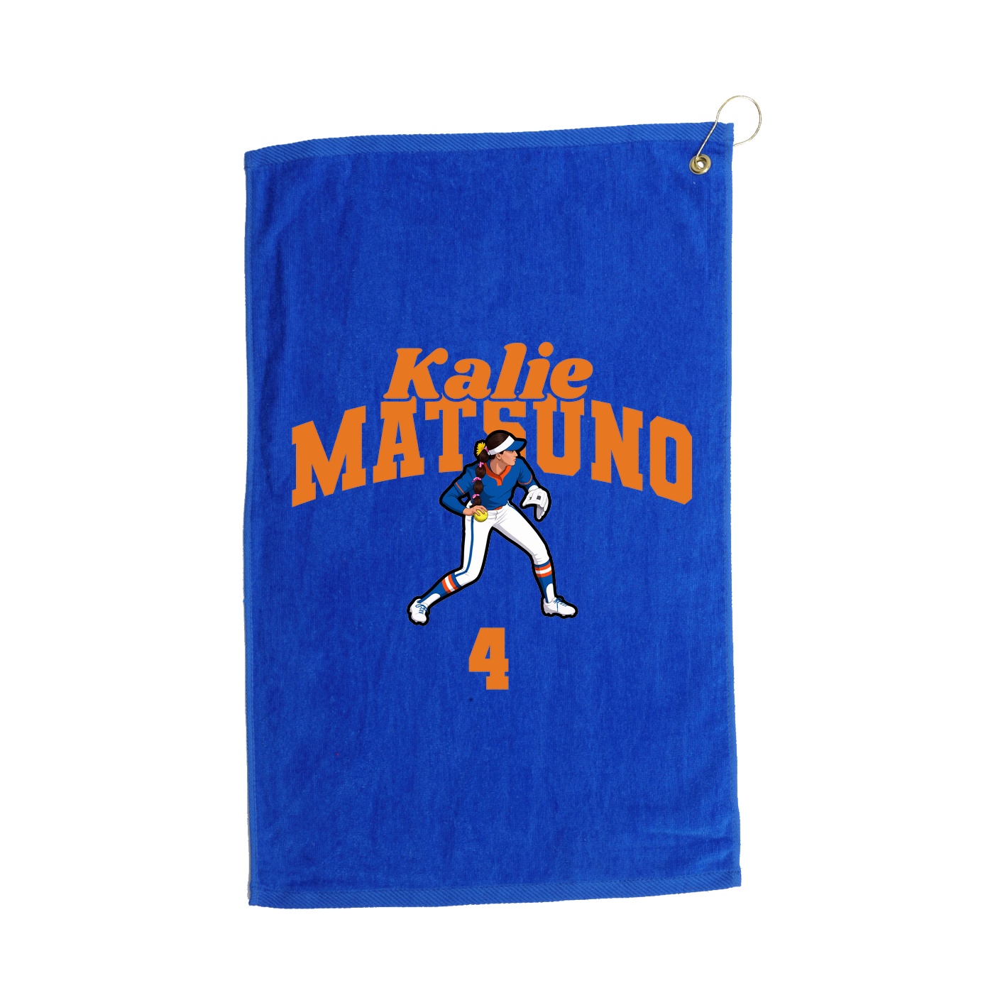 Golf Towel — Signature Arch in Royal