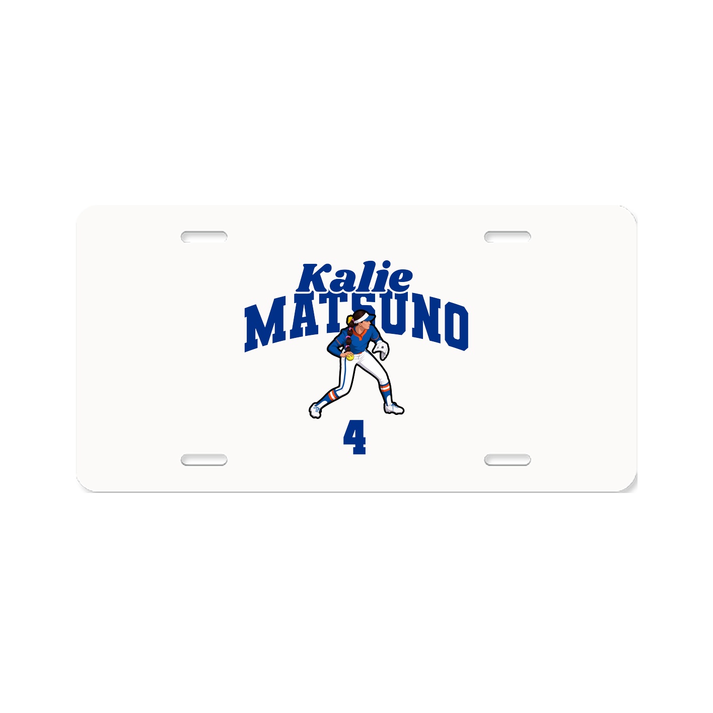 License Plate — Signature Arch in Classic