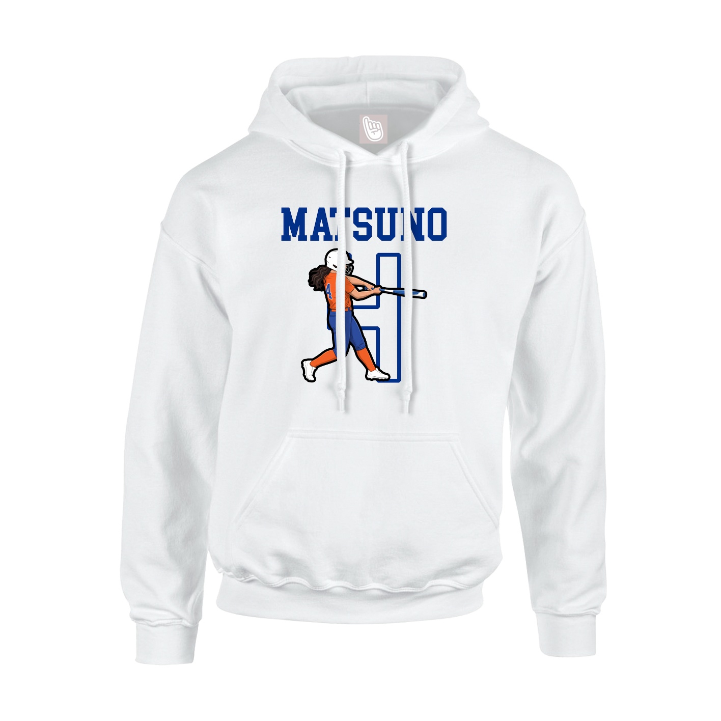 Hoodie — Shirsey in White