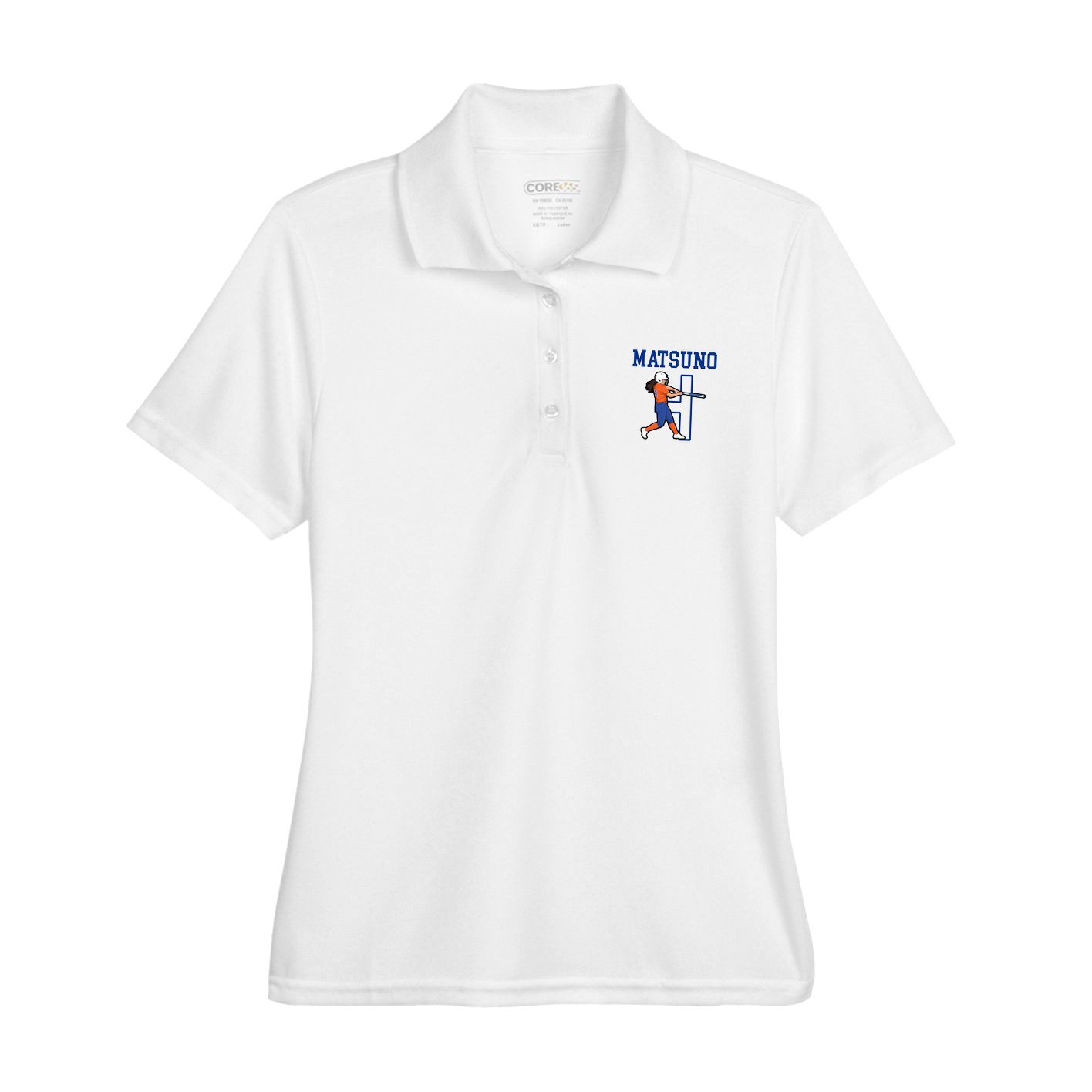 Womens Performance Polo — Shirsey in White
