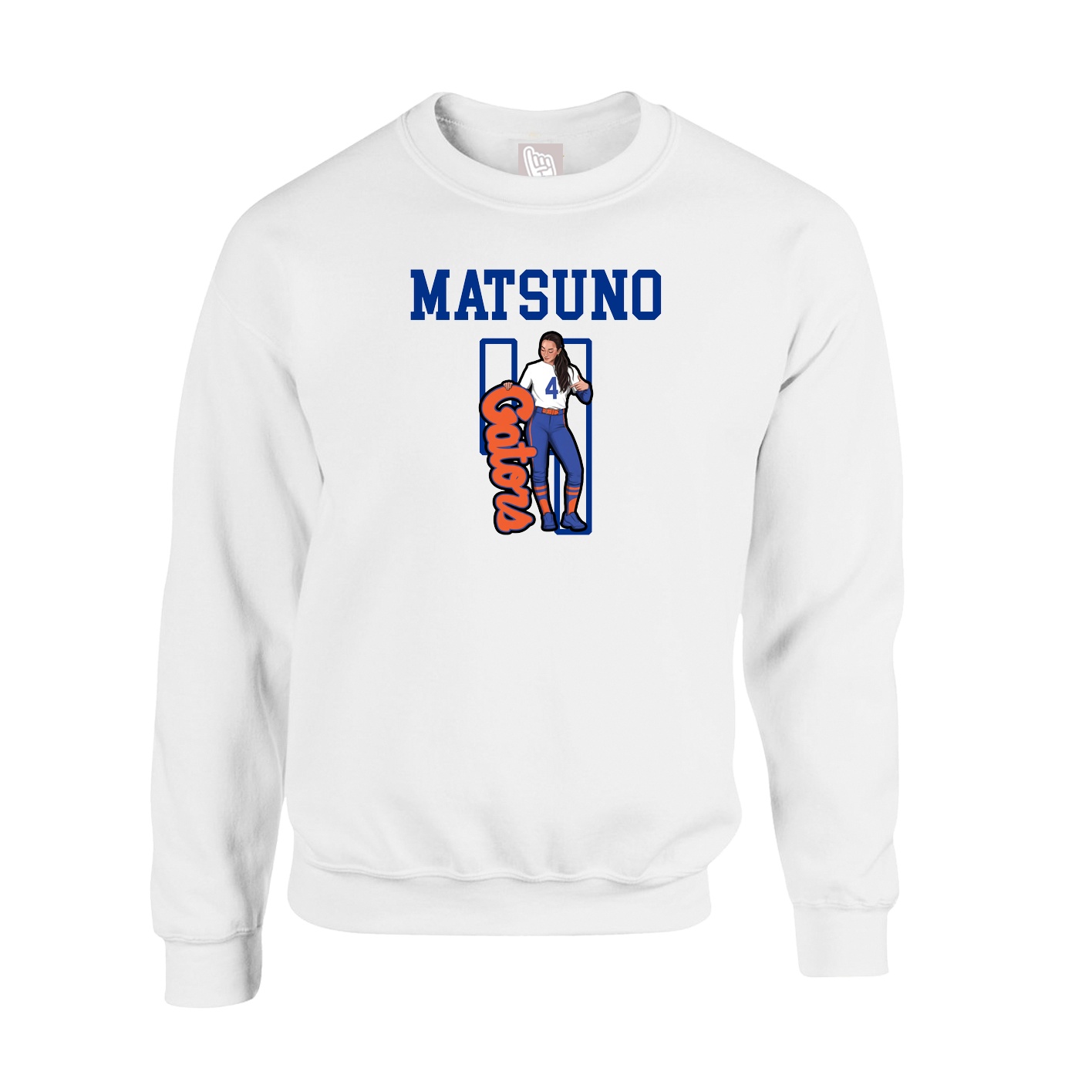 Fleece Crew — Shirsey in White