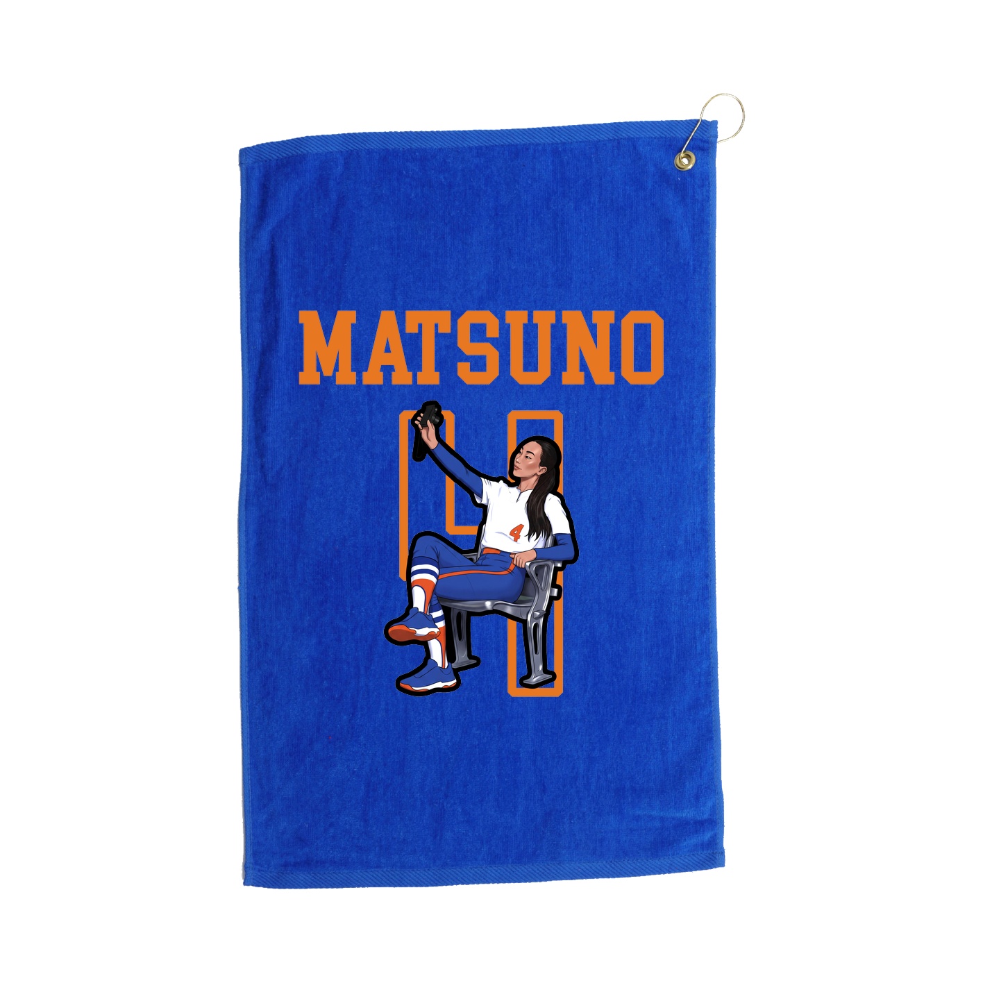 Golf Towel — Shirsey in Royal