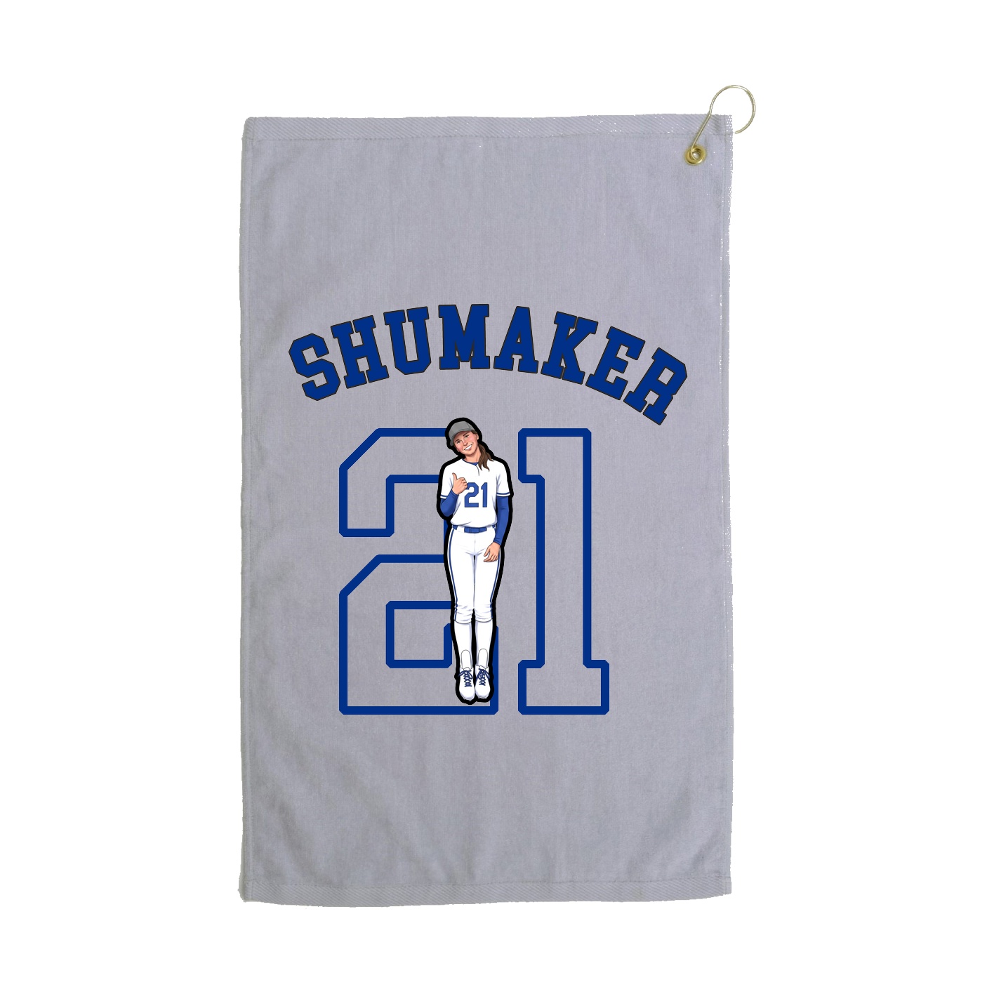 Golf Towel — Shirsey Arch in Grey