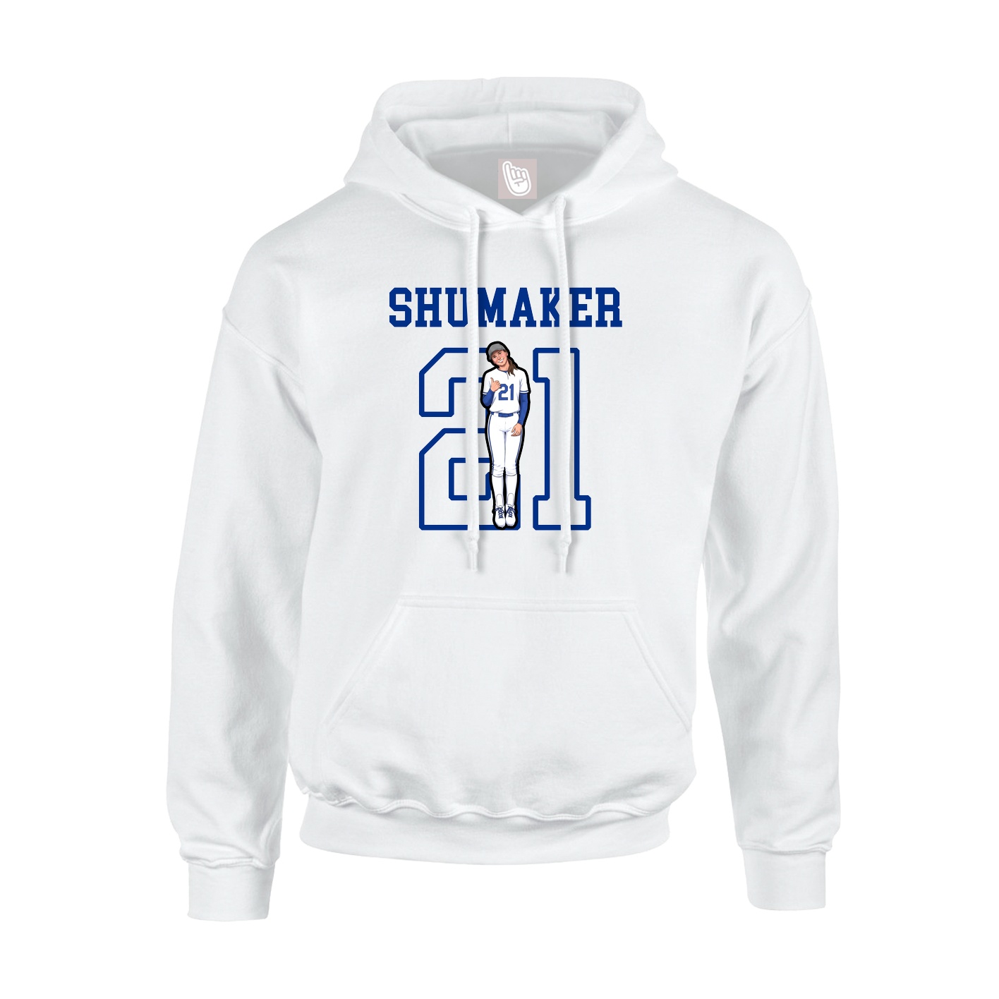 Youth Hoodie — Shirsey in White