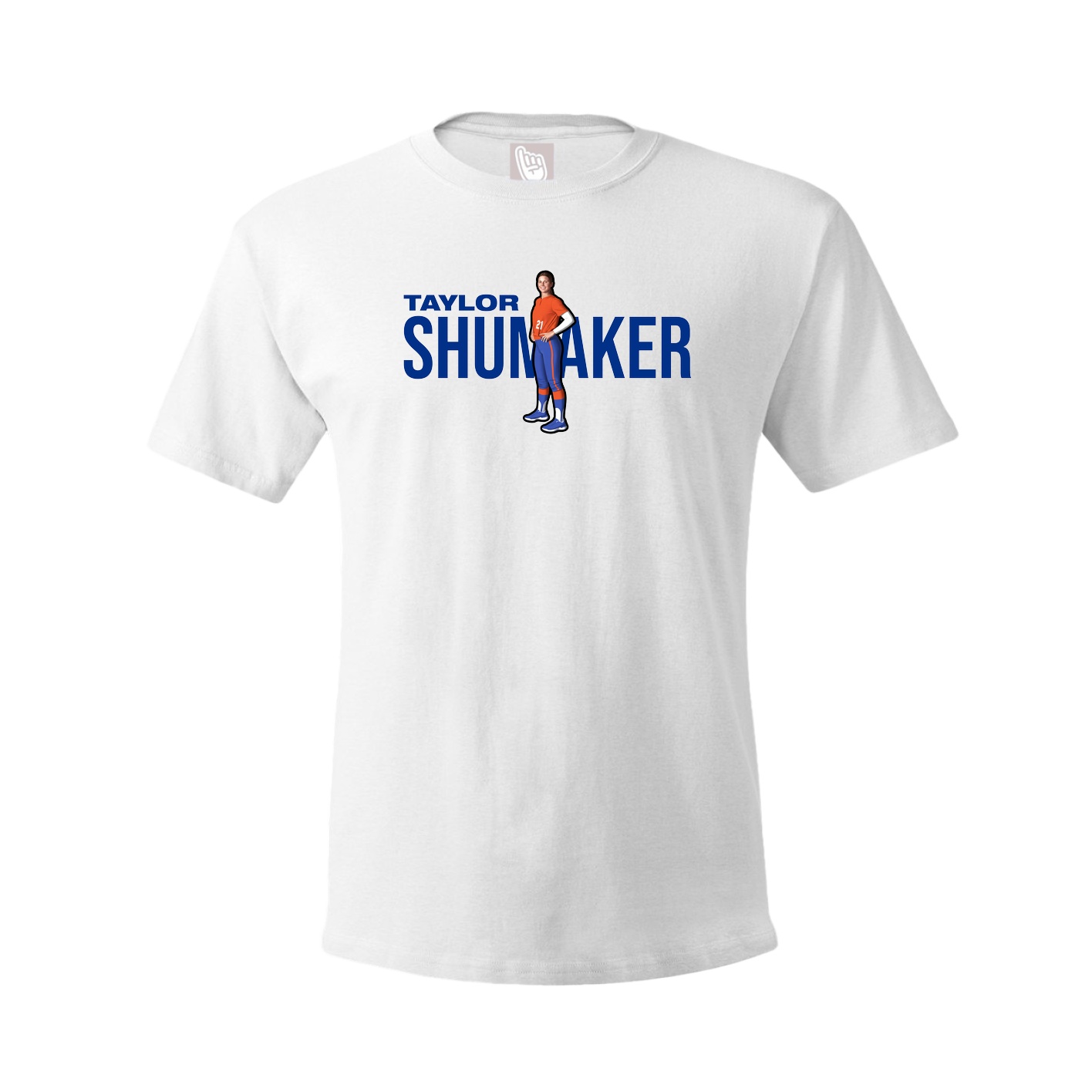 Youth Tee — Player Name in White