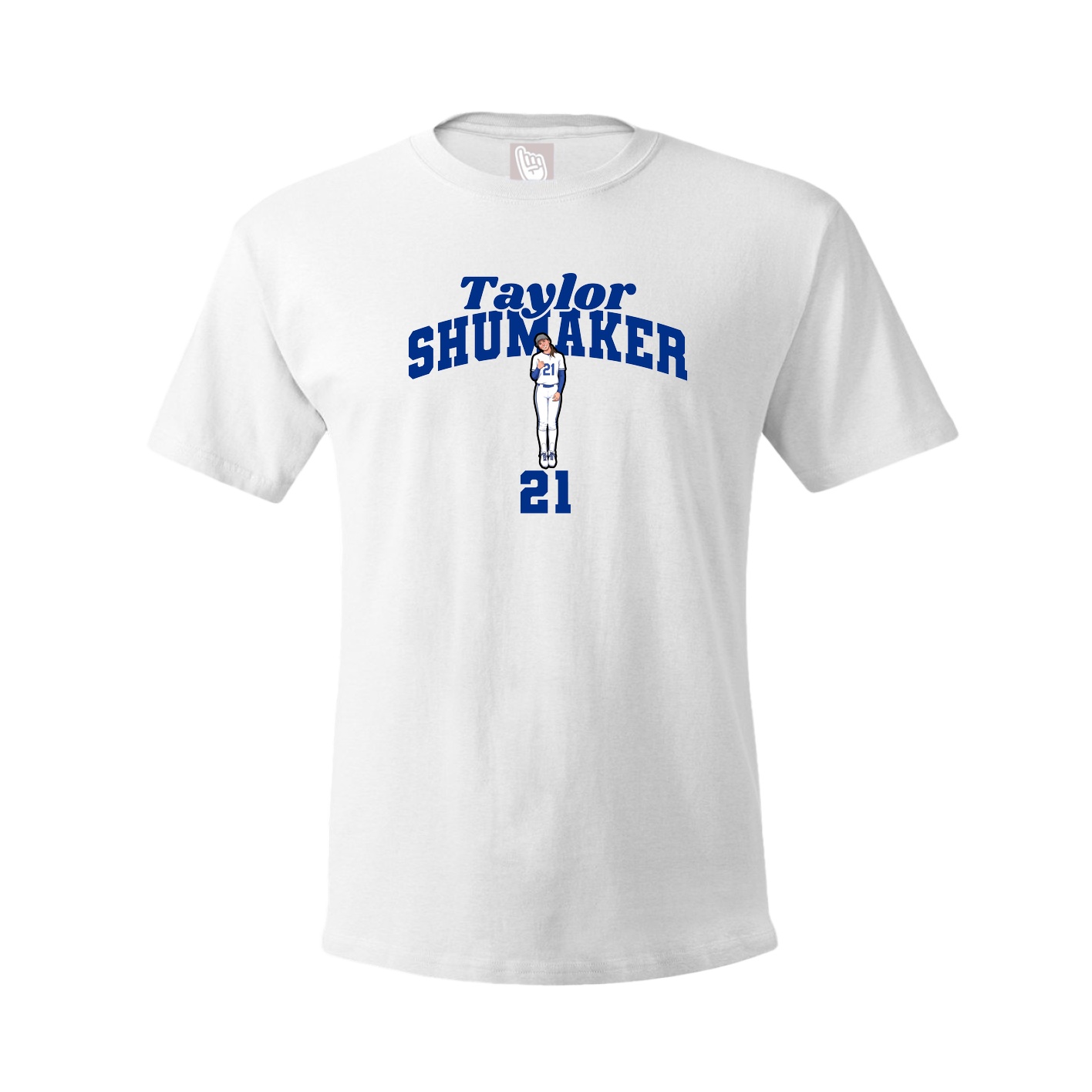 Youth Tee — Signature Arch in White