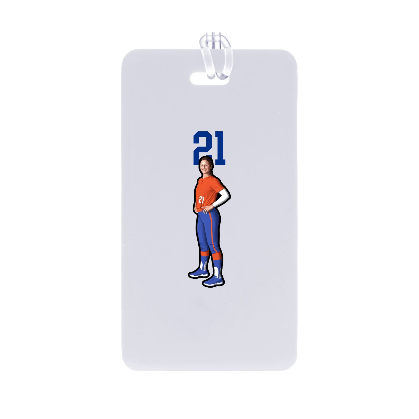 Bag Tag — Number Top in Classic