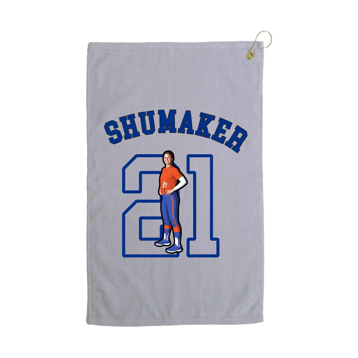 Golf Towel — Shirsey Arch in Grey