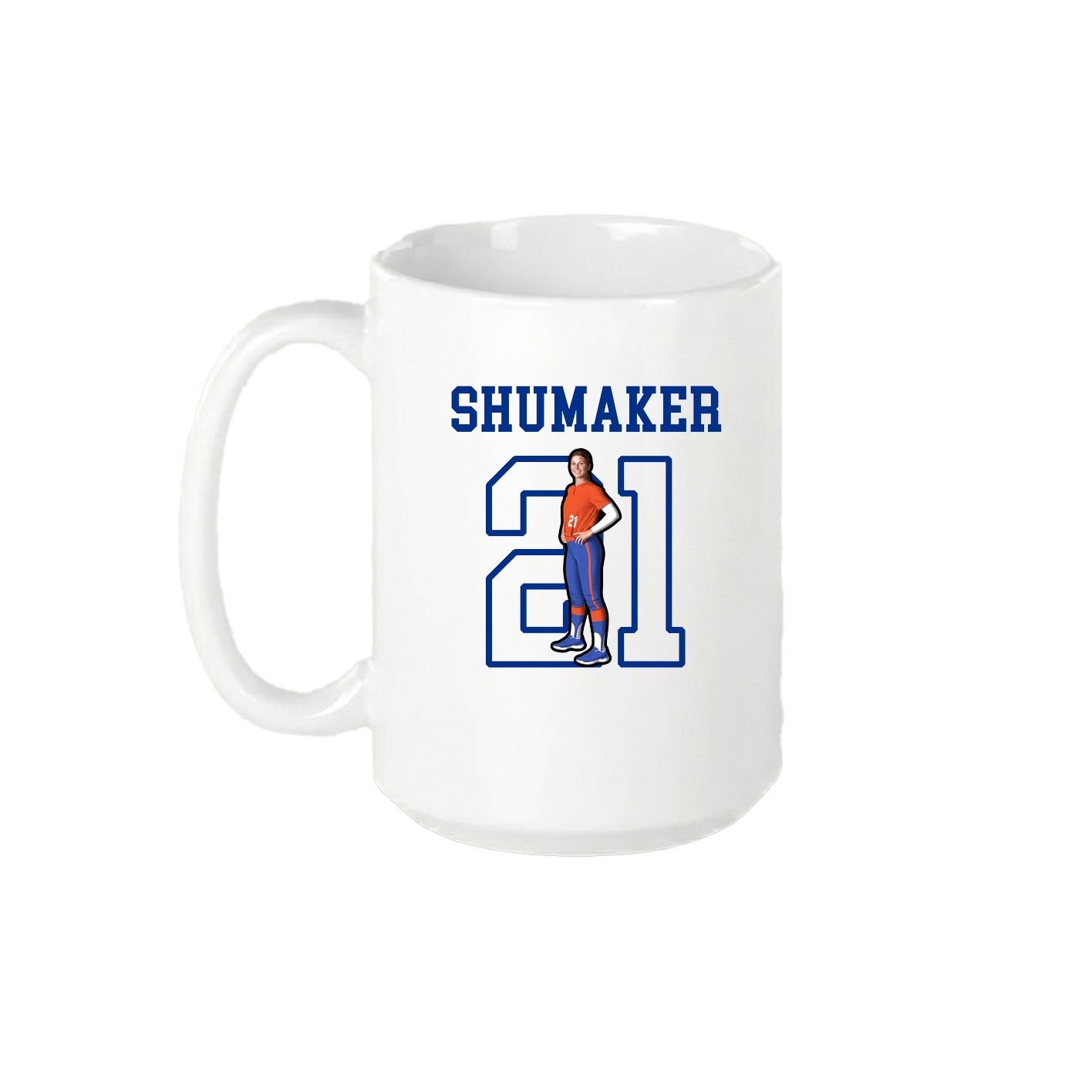 15oz Coffee Mug — Shirsey in White