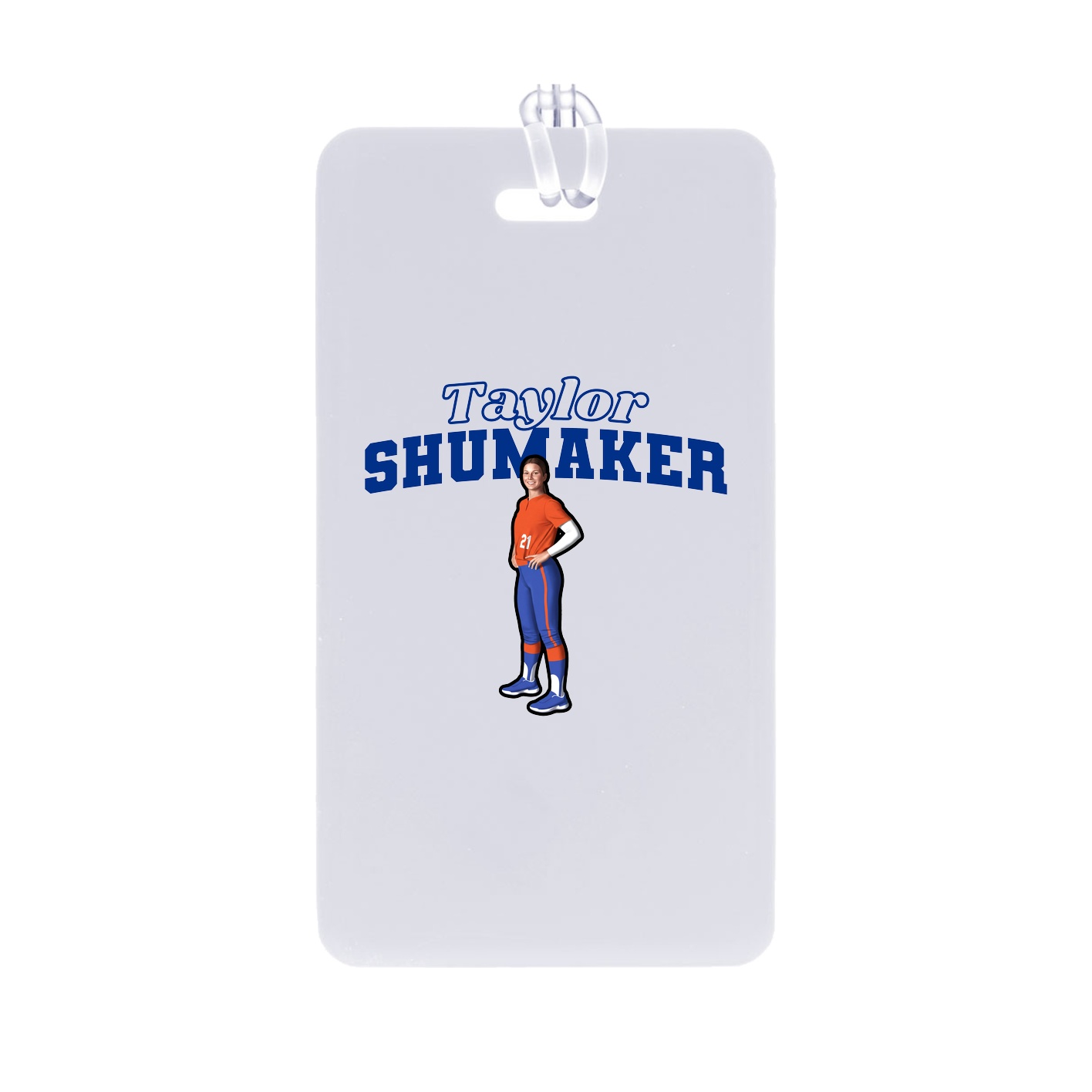 Bag Tag — Name Arch in Classic