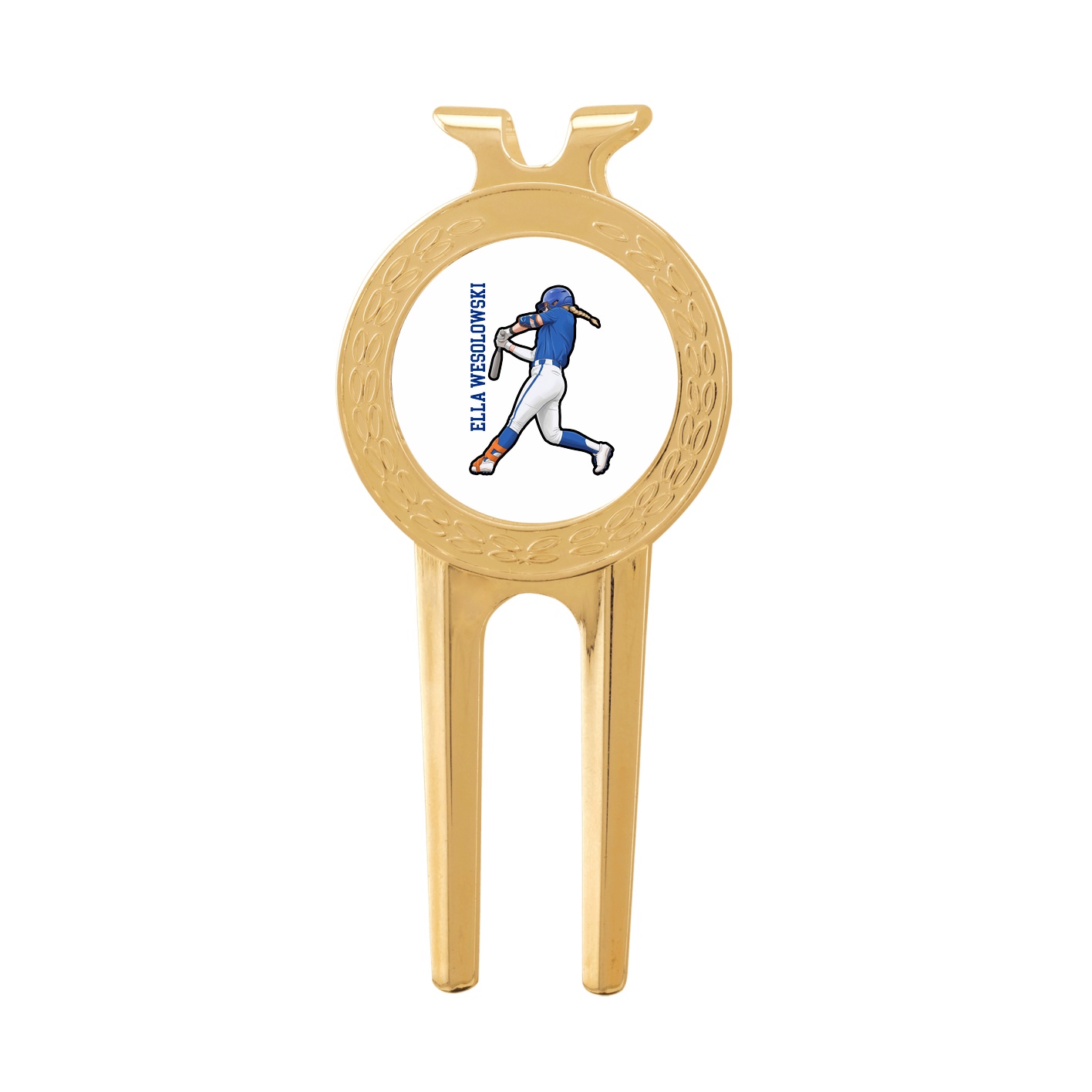 Divot Tool with Ball Marker — Name Vertical in Classic
