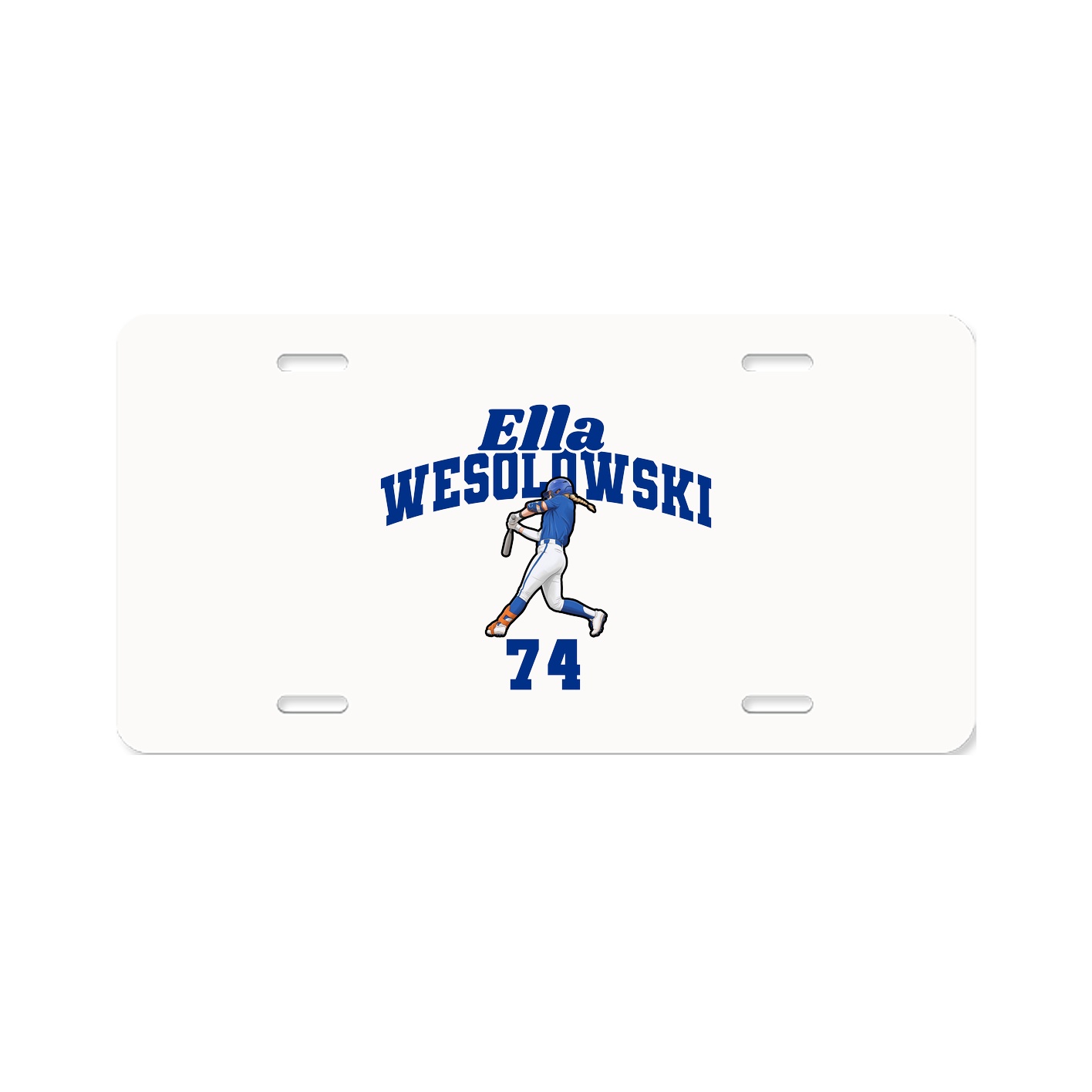License Plate — Signature Arch in Classic