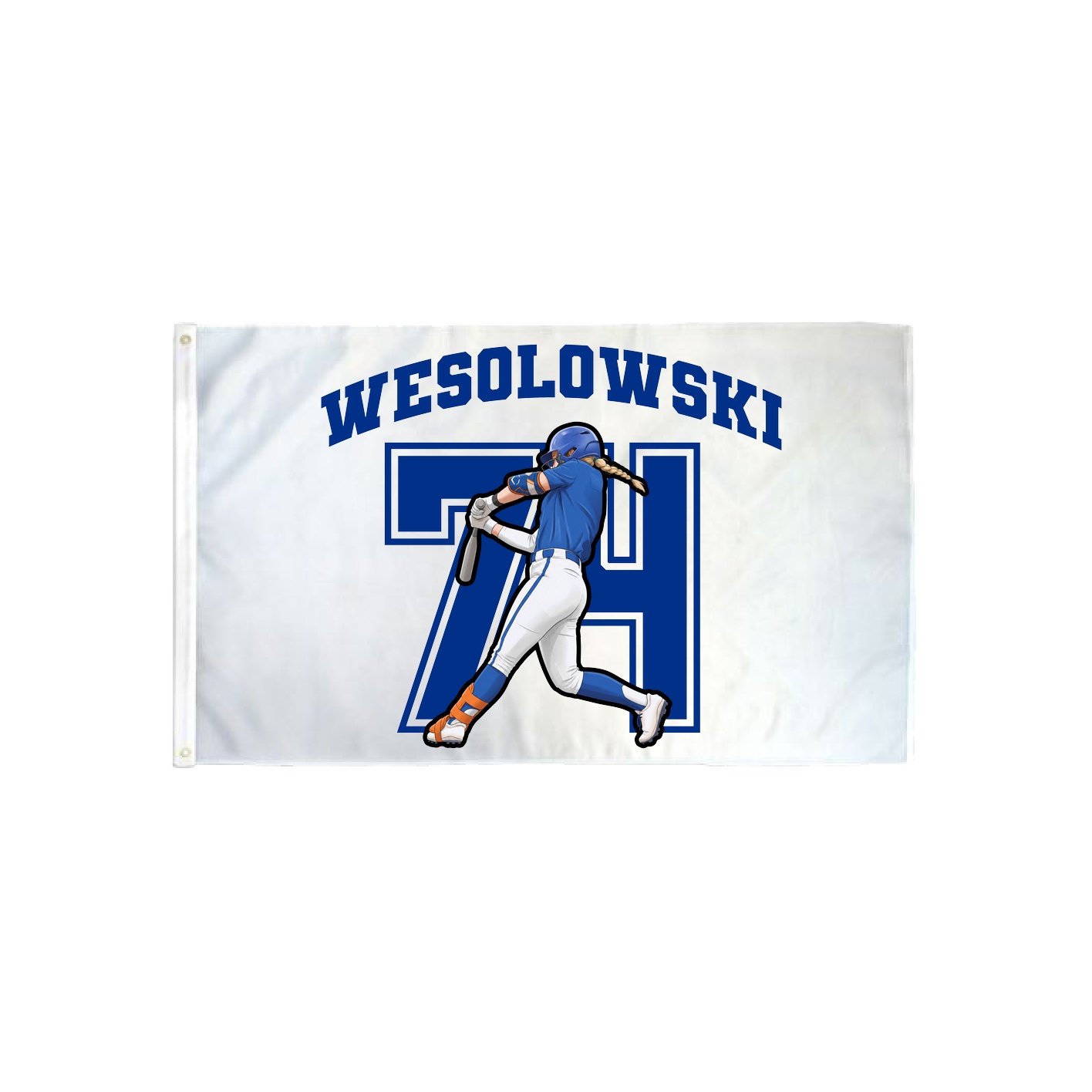 3x5 Flag — Number in Classic
