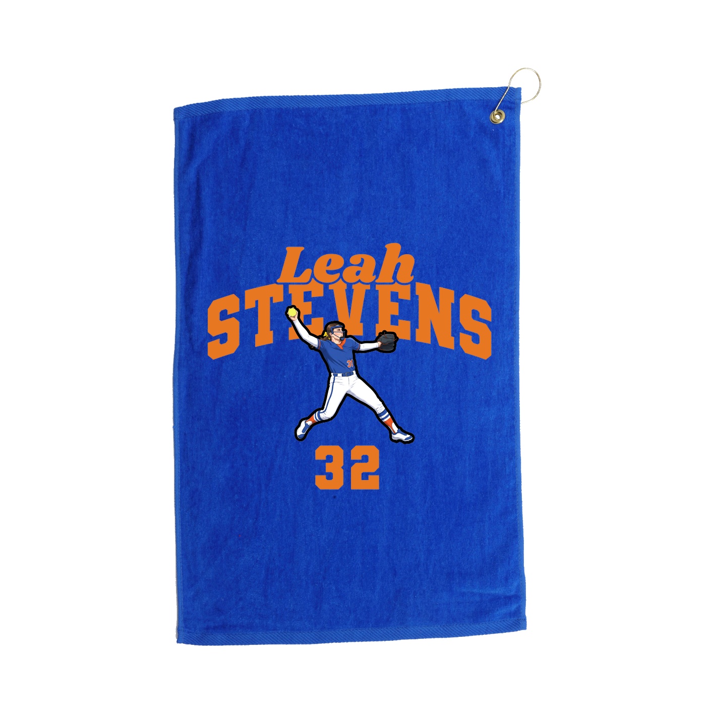 Golf Towel — Signature Arch in Royal
