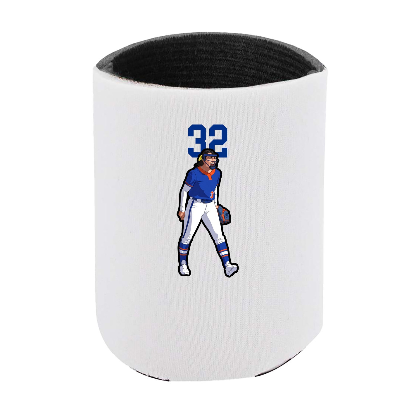 Can Holder — Number Top in White