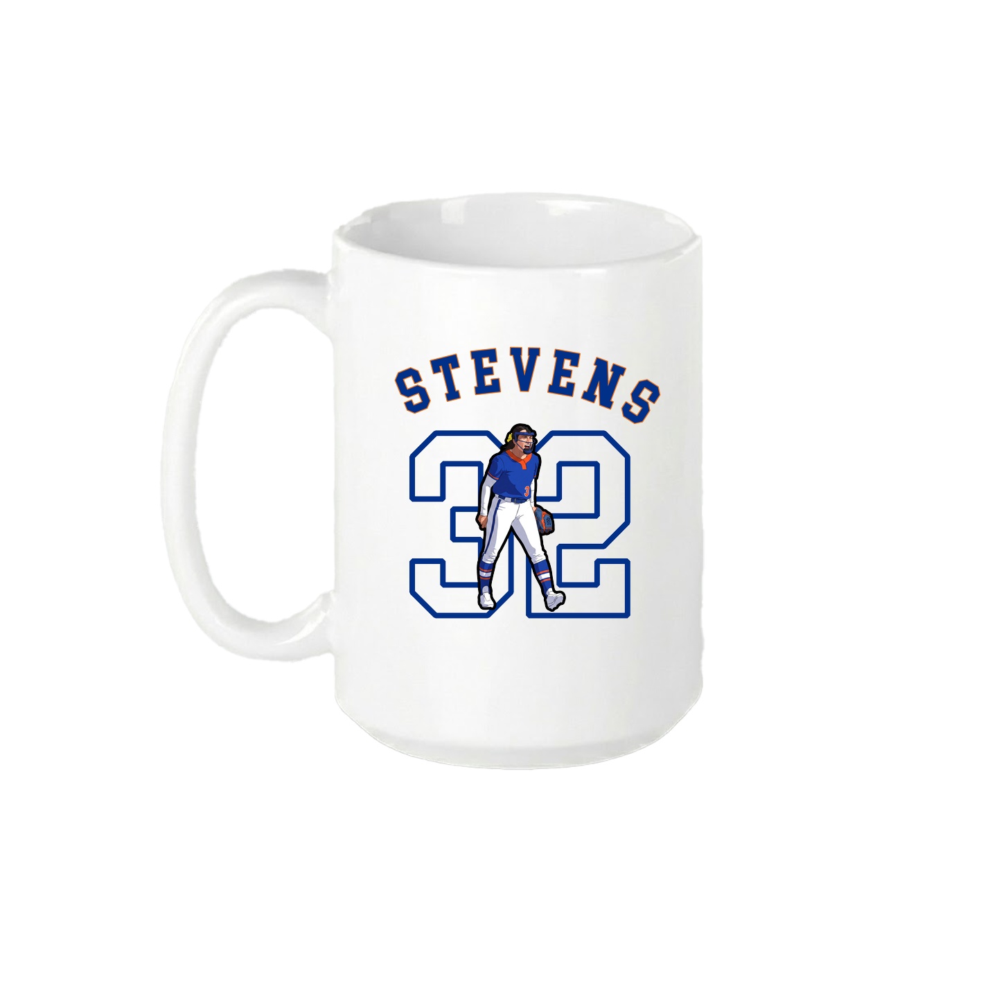 15oz Coffee Mug — Shirsey Arch in White
