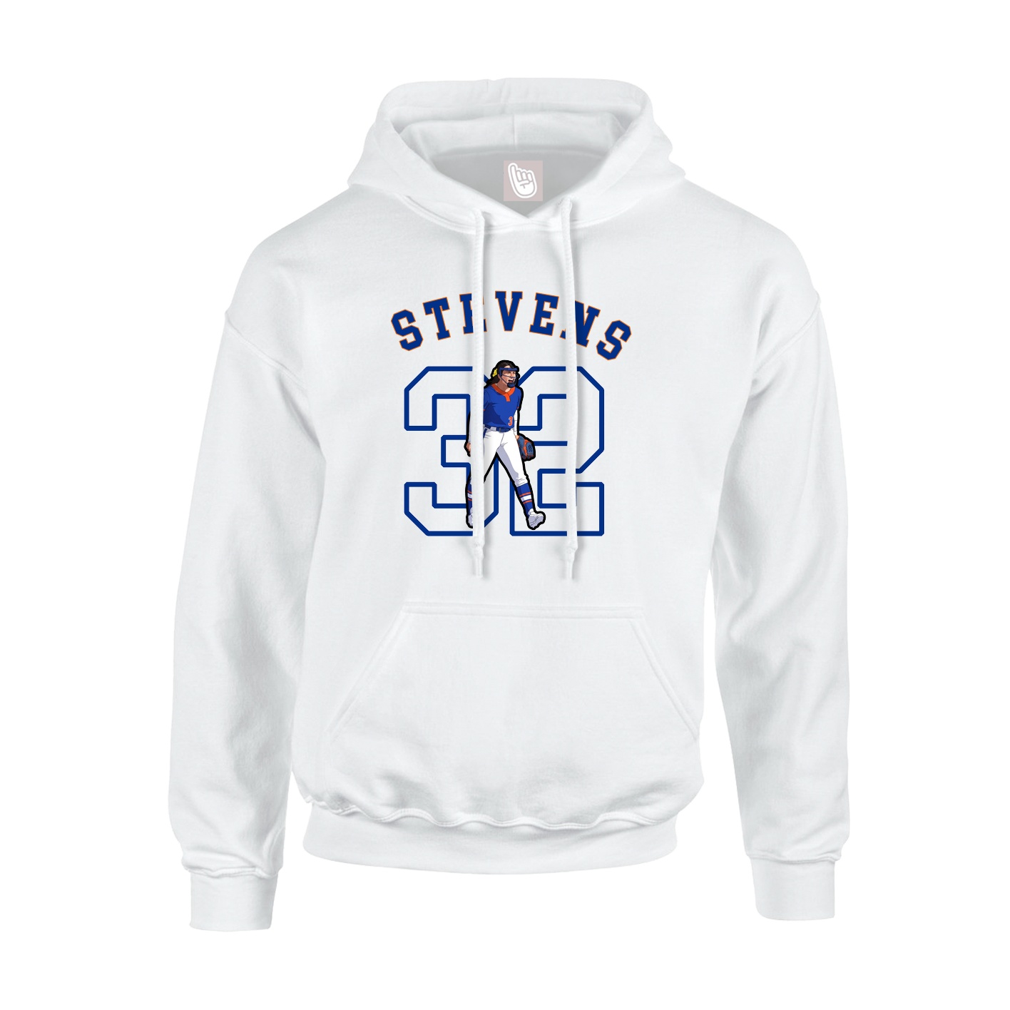 Youth Hoodie — Shirsey Arch in White
