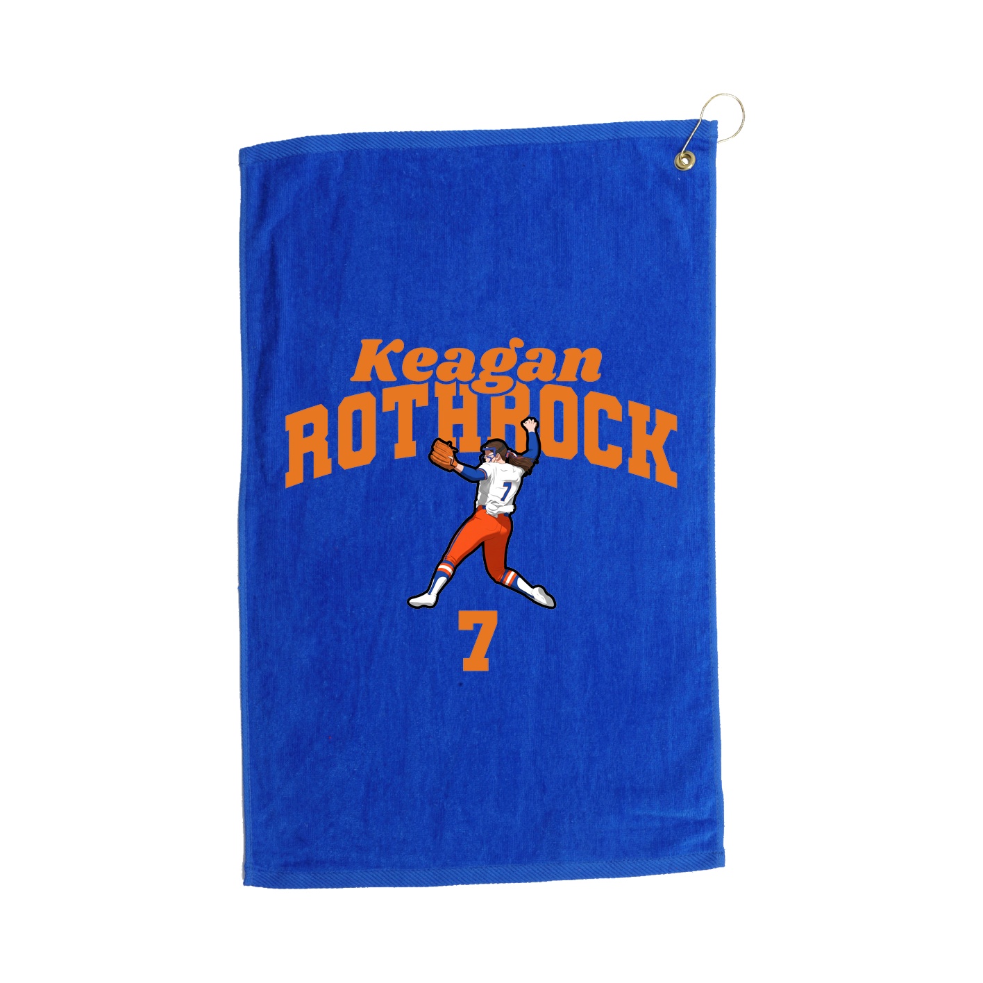 Golf Towel — Signature Arch in Royal