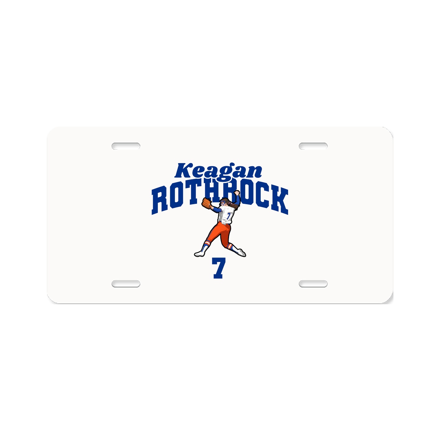 License Plate — Signature Arch in Classic