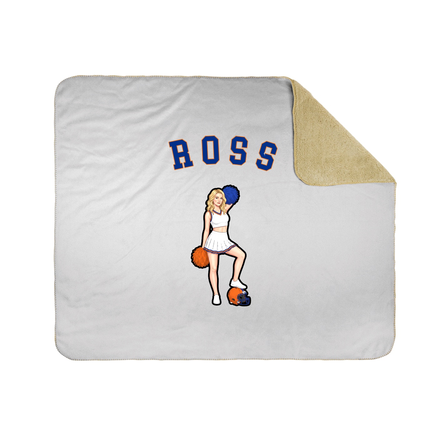 Throw Blanket — Shirsey Arch in White
