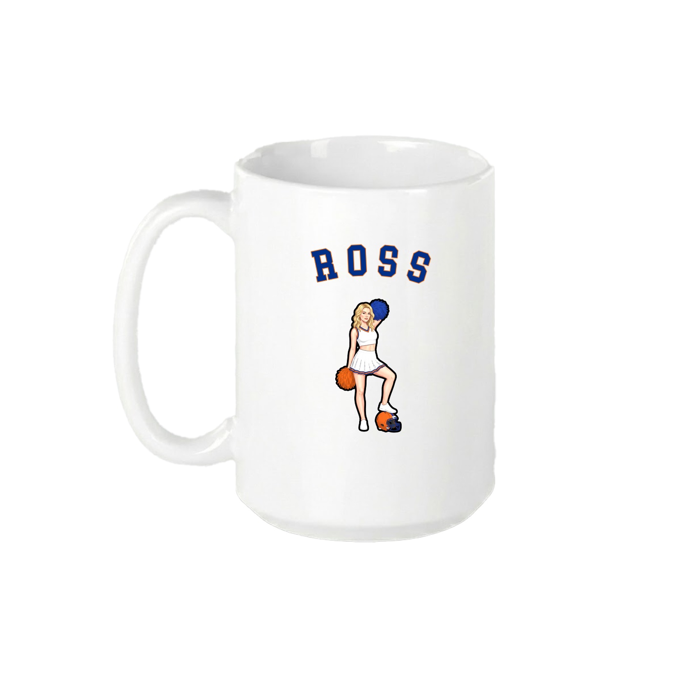 15oz Coffee Mug — Shirsey Arch in White