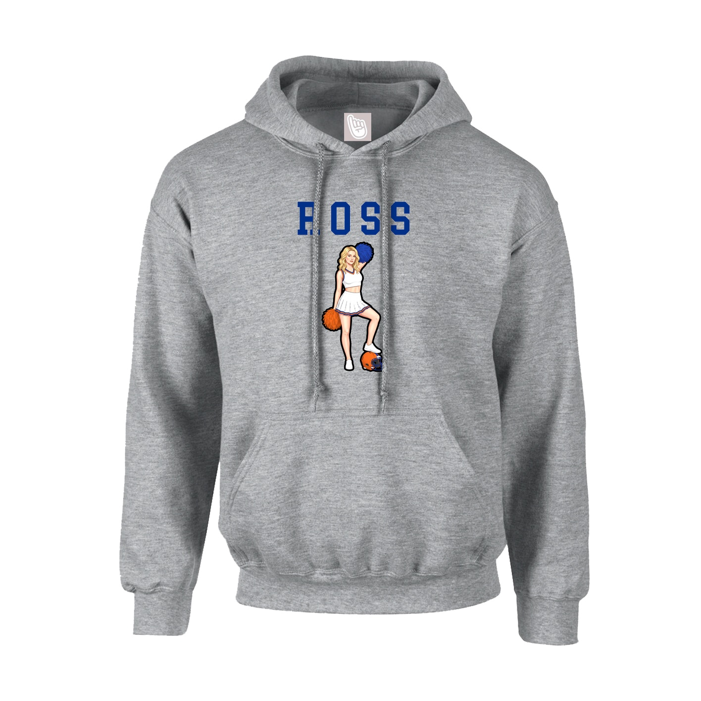 Hoodie — Shirsey in Grey