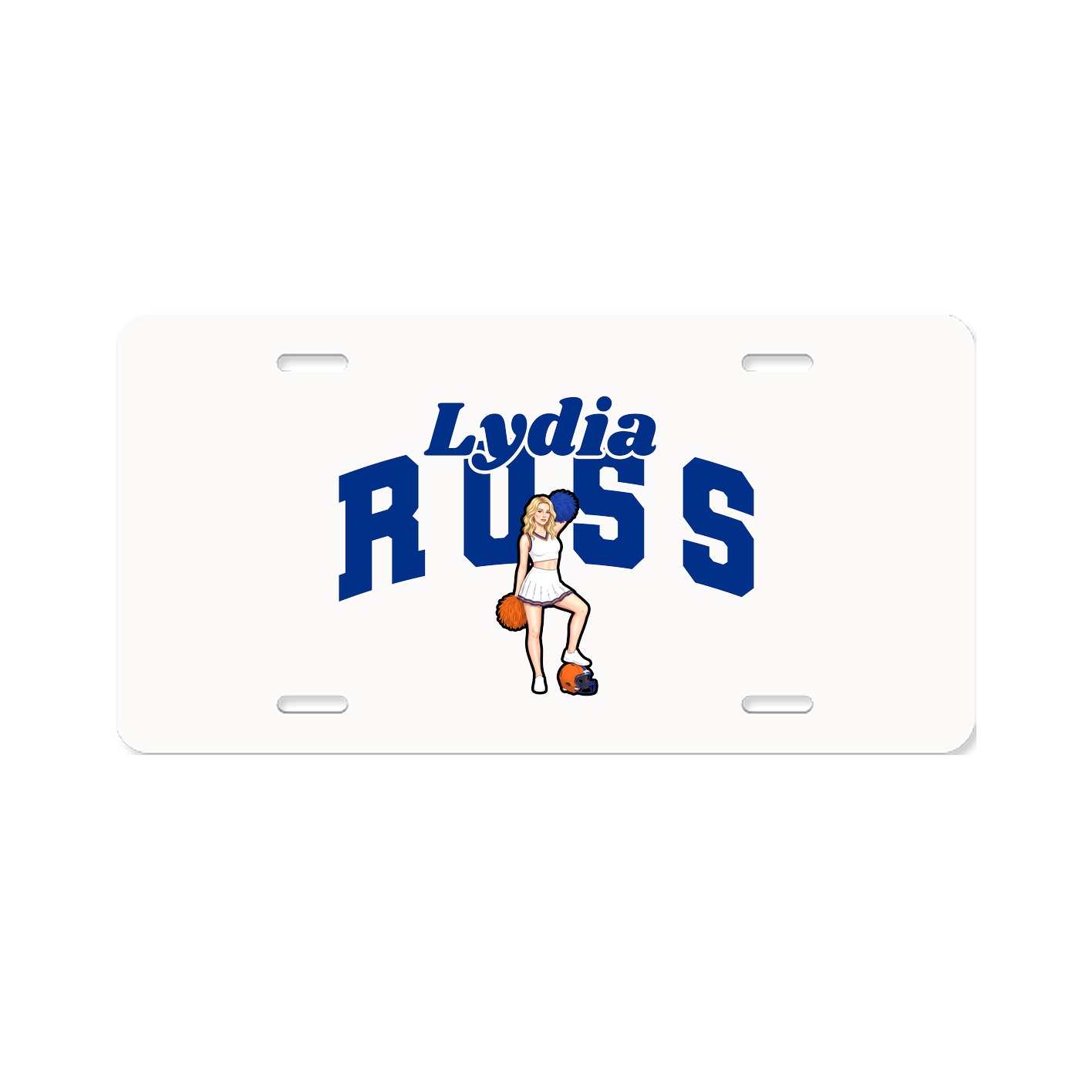 License Plate — Signature Arch in Classic