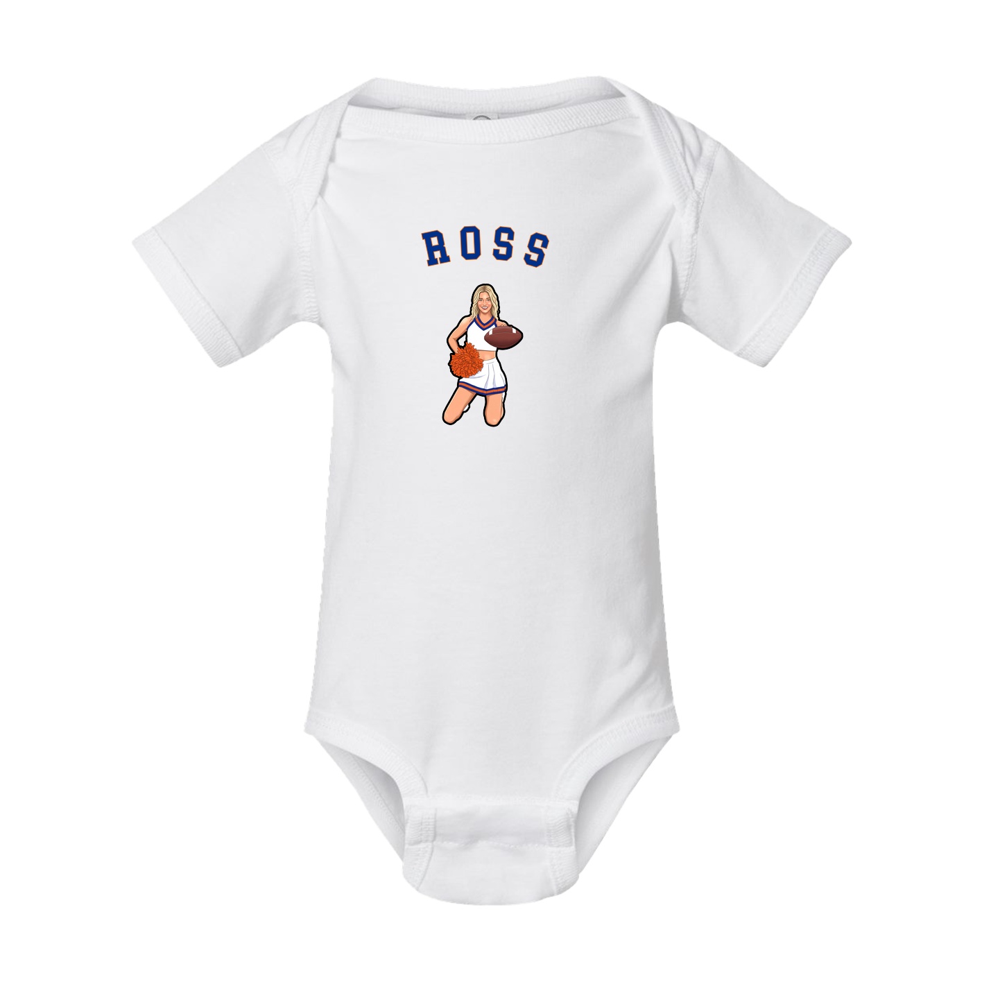 Baby Onesie — Shirsey Arch in White