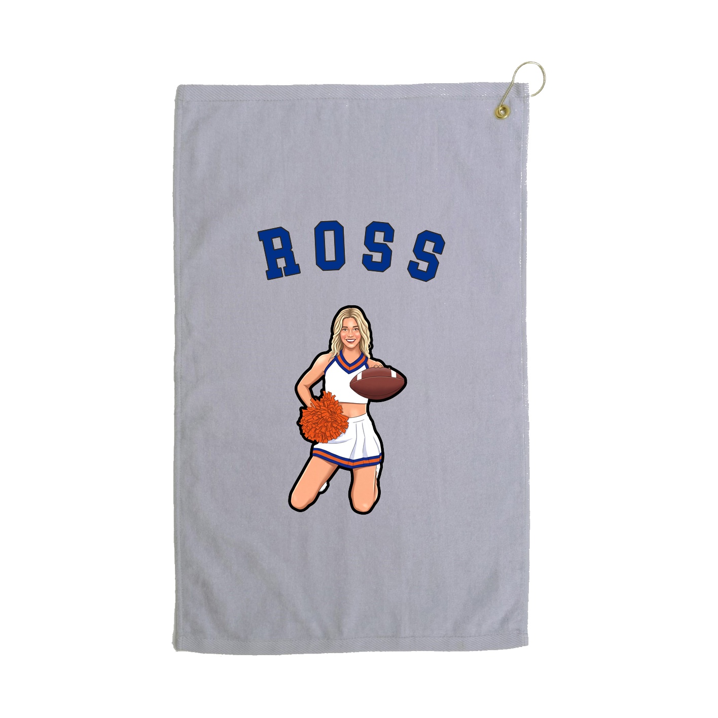 Golf Towel — Shirsey Arch in Grey