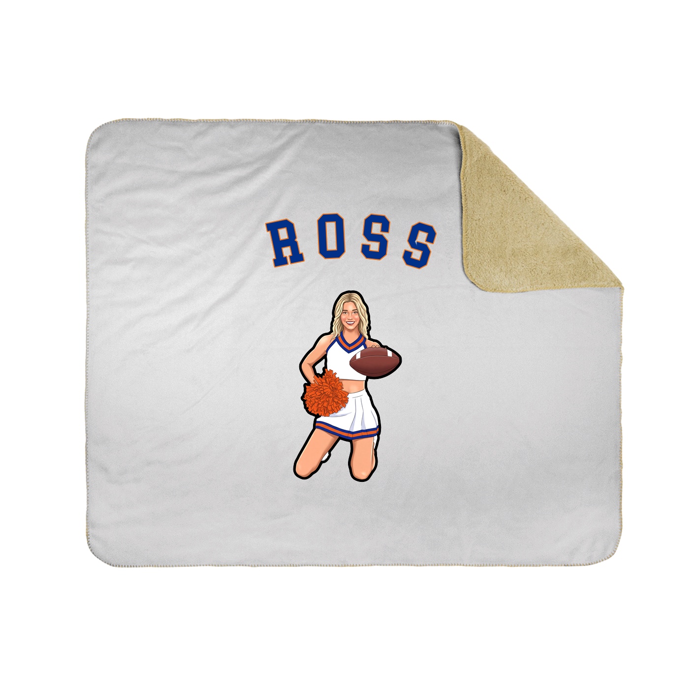 Throw Blanket — Shirsey Arch in White