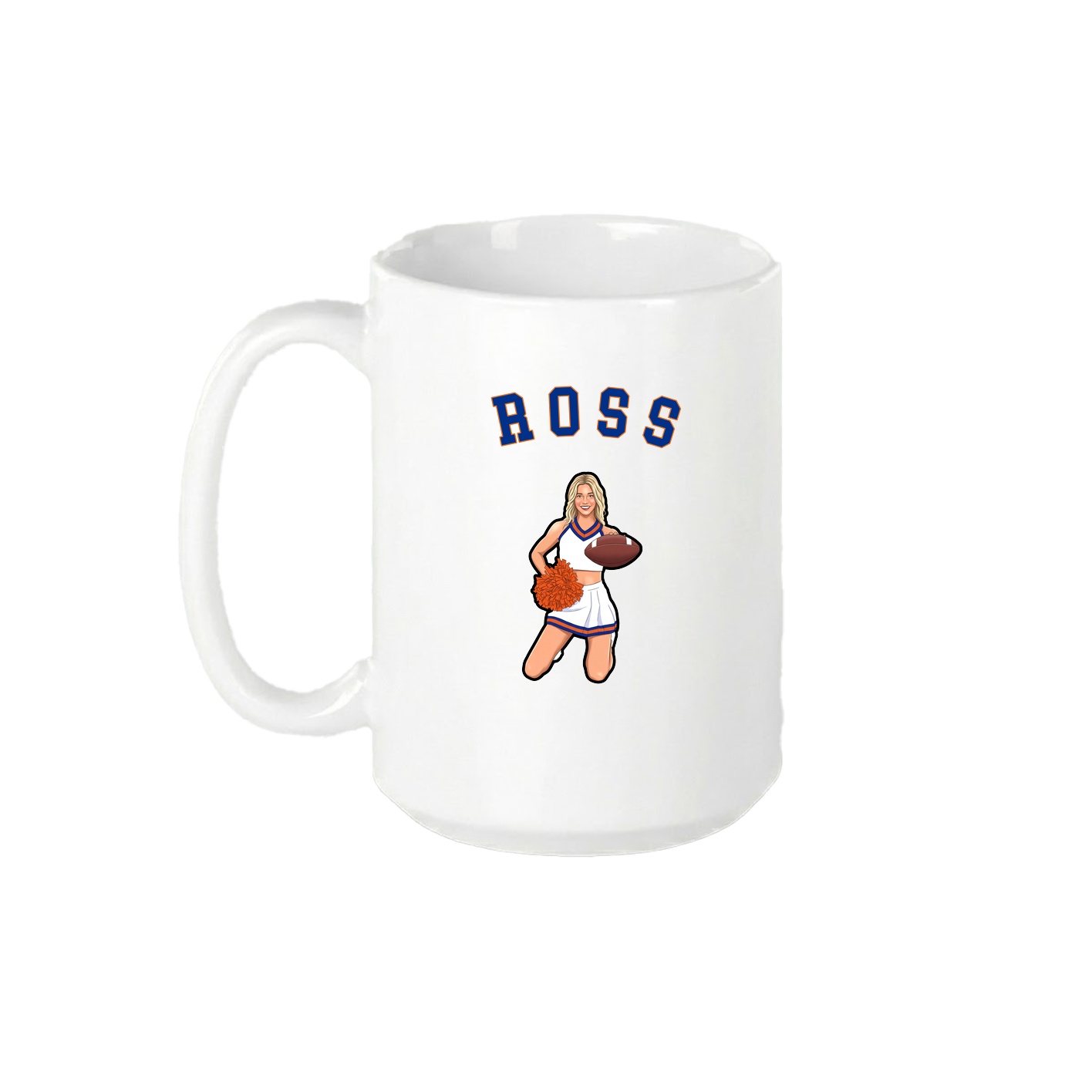 15oz Coffee Mug — Shirsey Arch in White