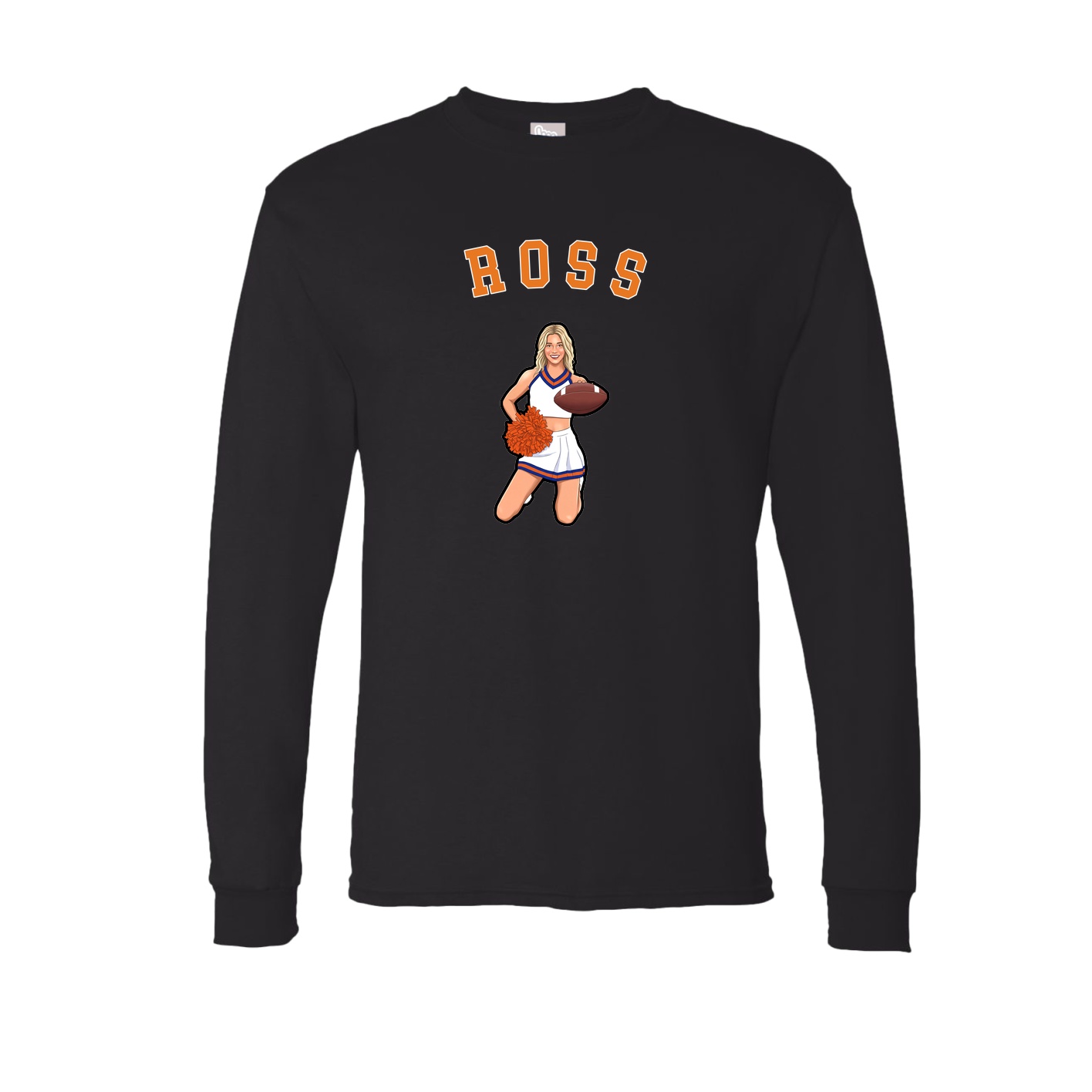 Long Sleeve Tee — Shirsey Arch in Black