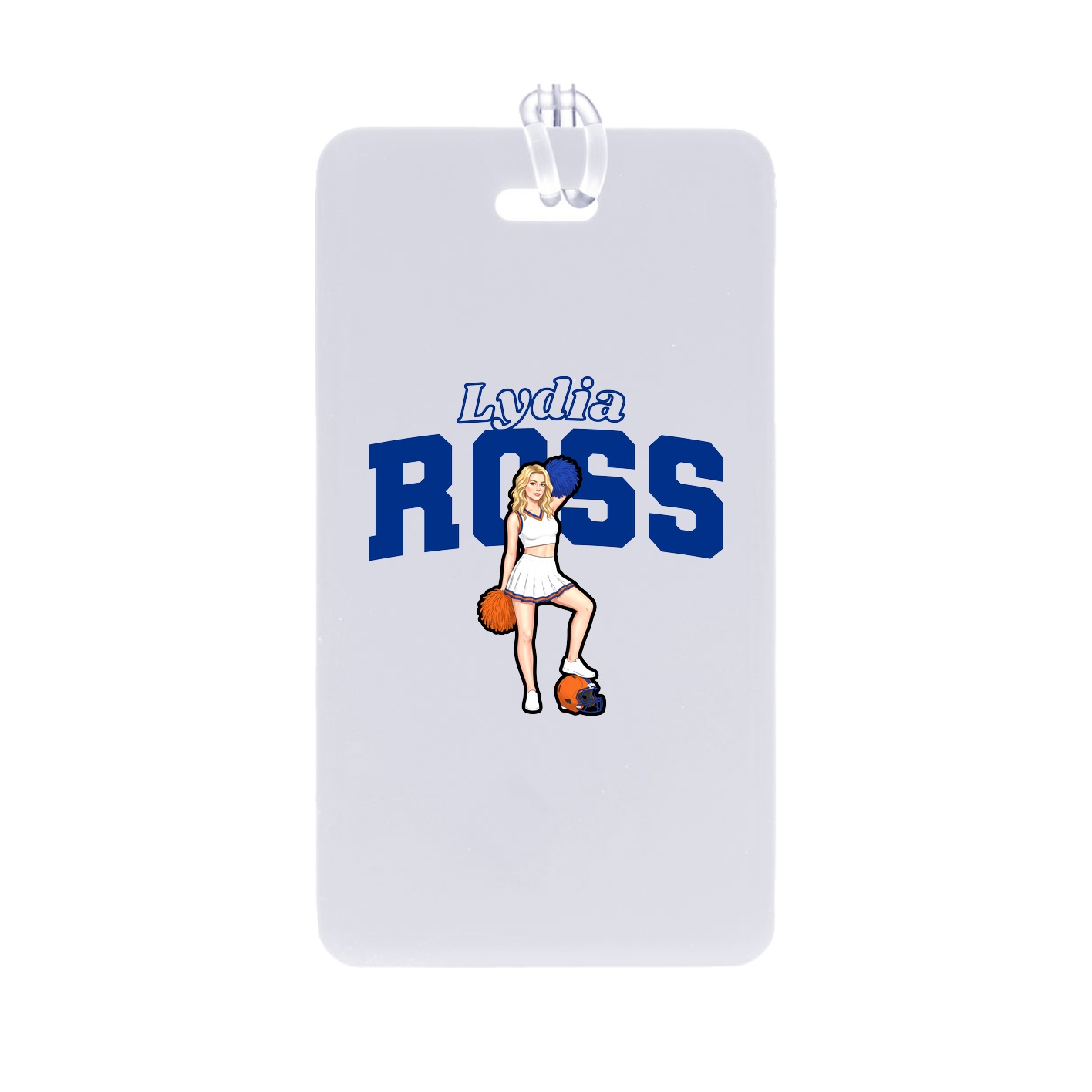 Bag Tag — Name Arch in Classic