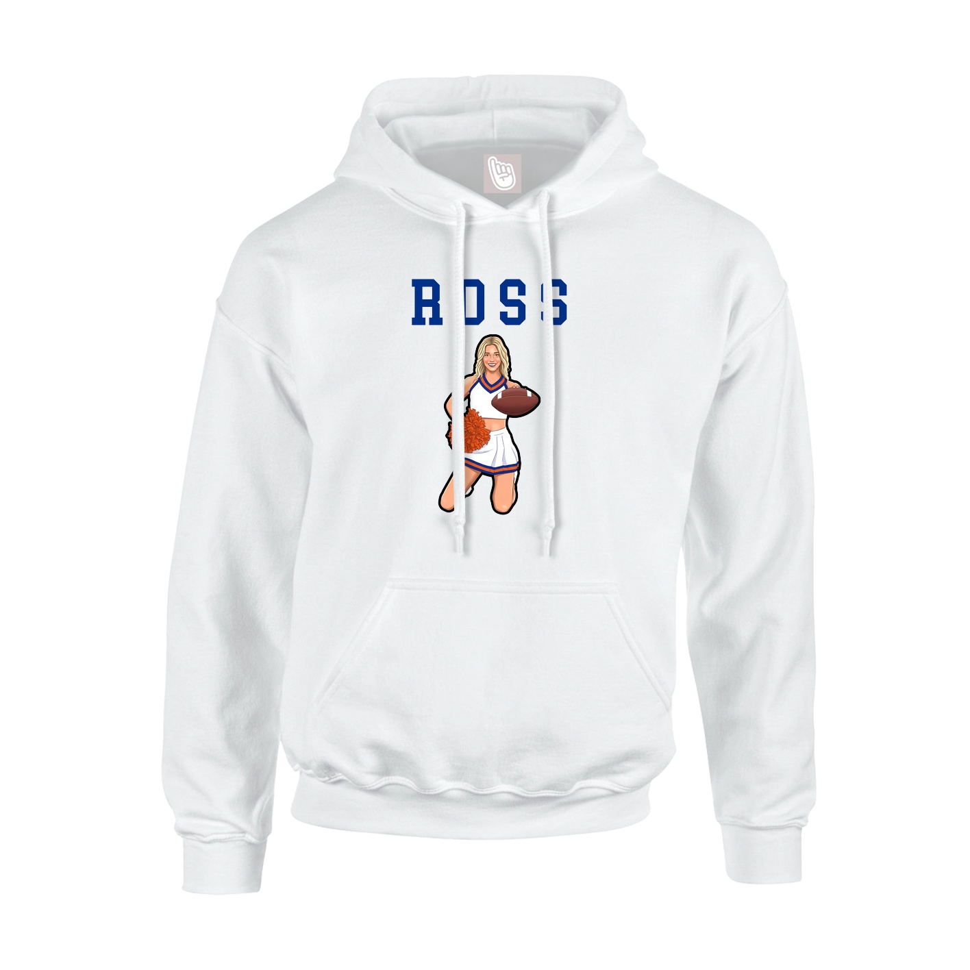 Youth Hoodie — Shirsey in White