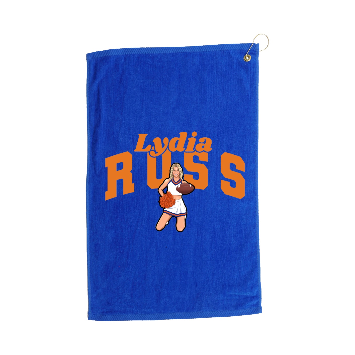 Golf Towel — Signature Arch in Royal