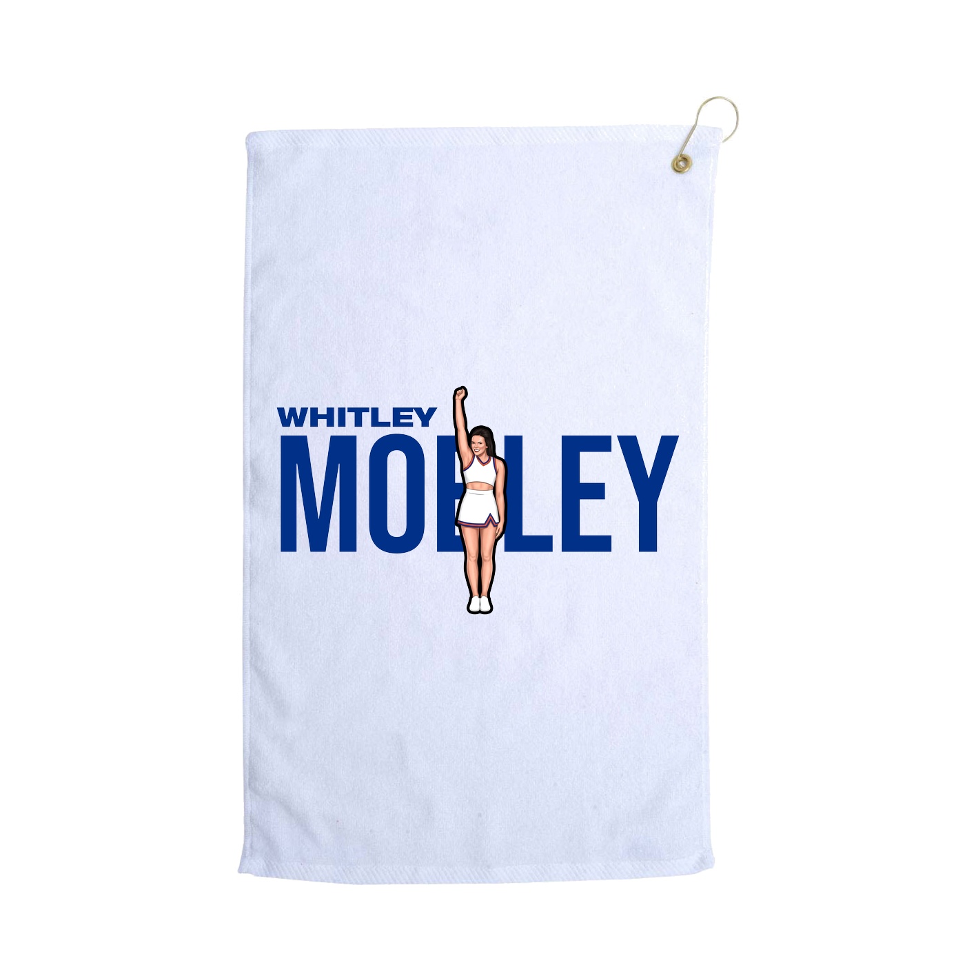 Golf Towel — Player Name in White