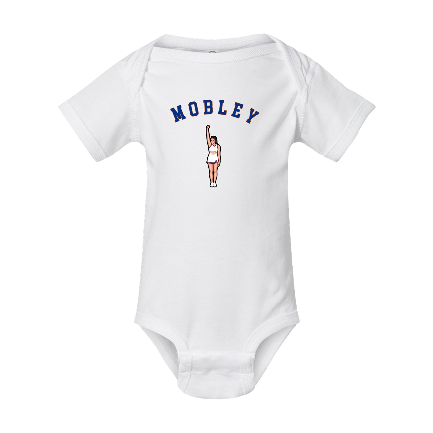 Baby Onesie — Shirsey Arch in White