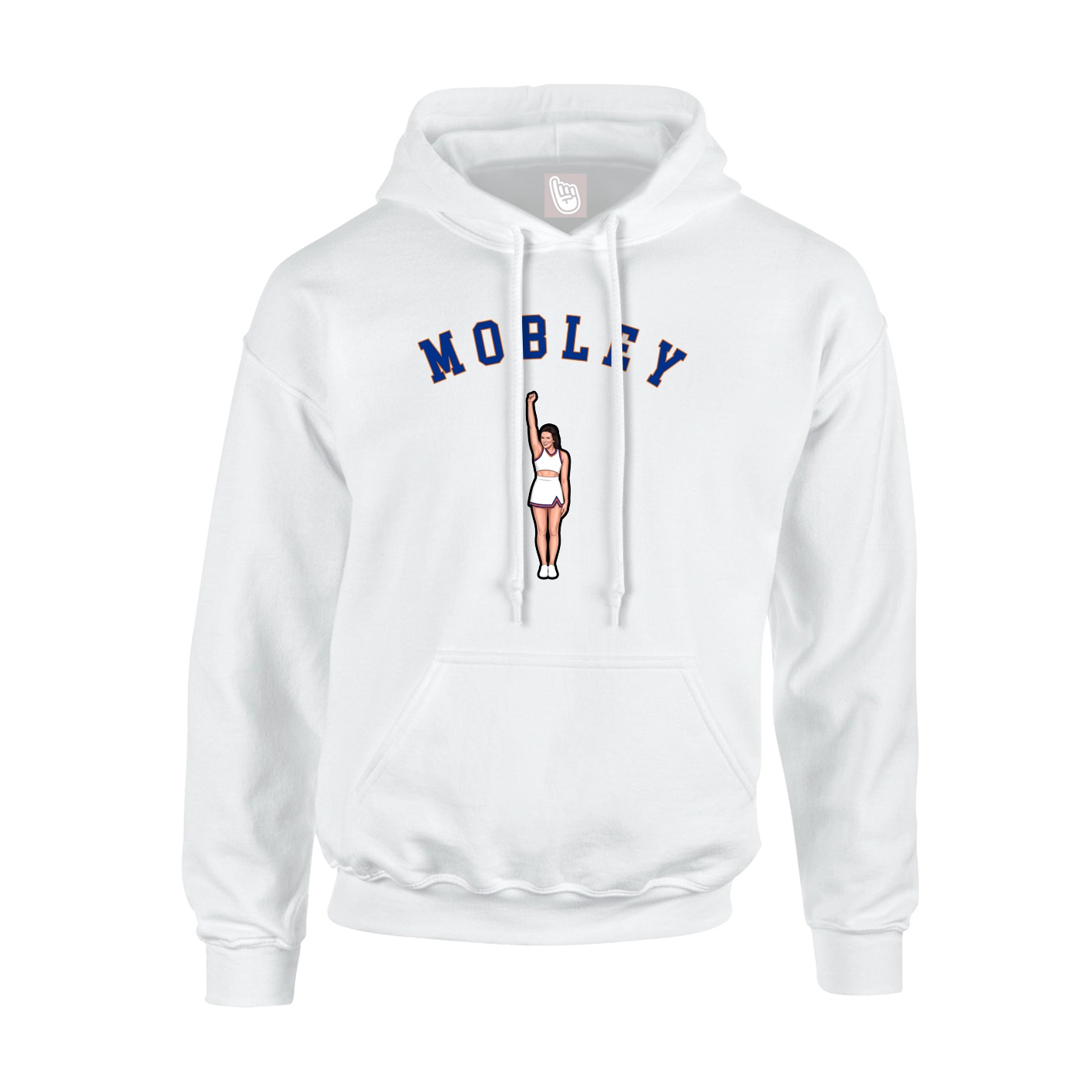 Hoodie — Shirsey Arch in White