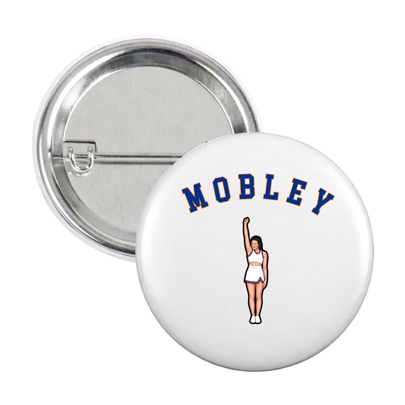 Game Day Button — Shirsey Arch in White