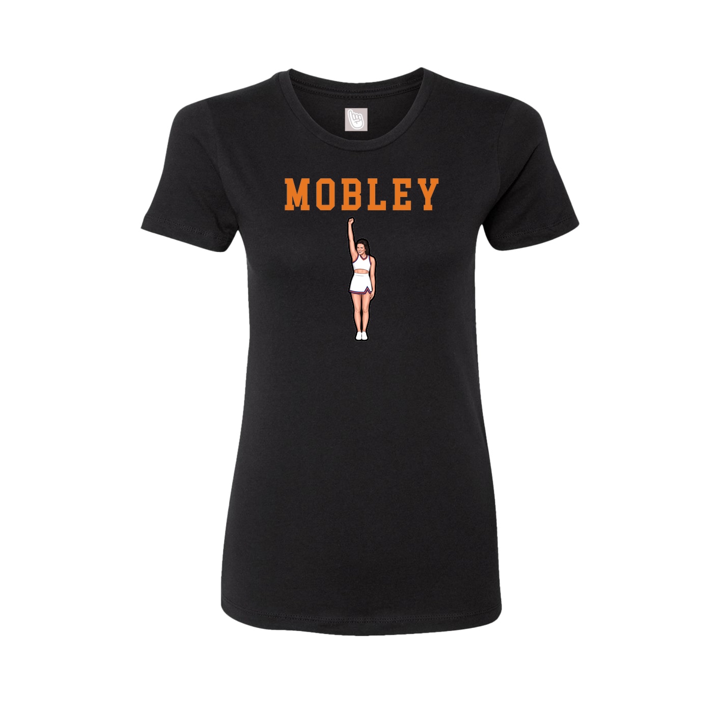 Fitted Women's Tee — Shirsey in Black