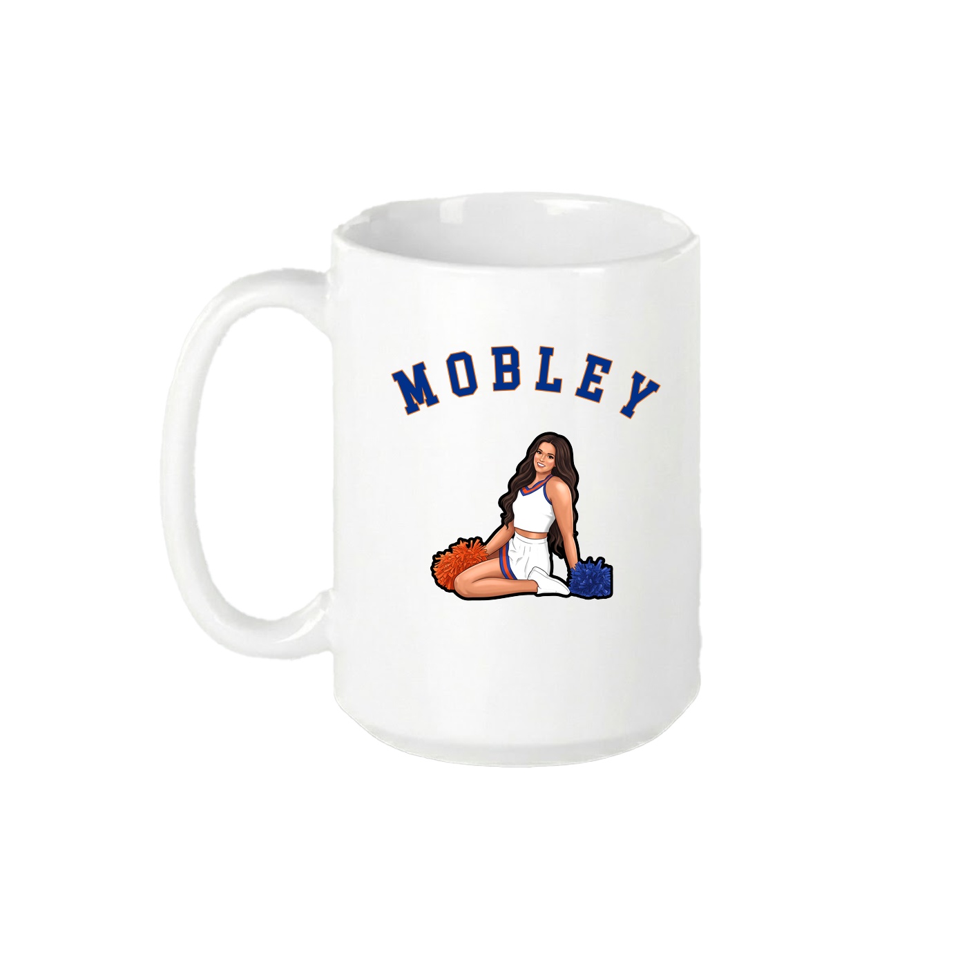15oz Coffee Mug — Shirsey Arch in White