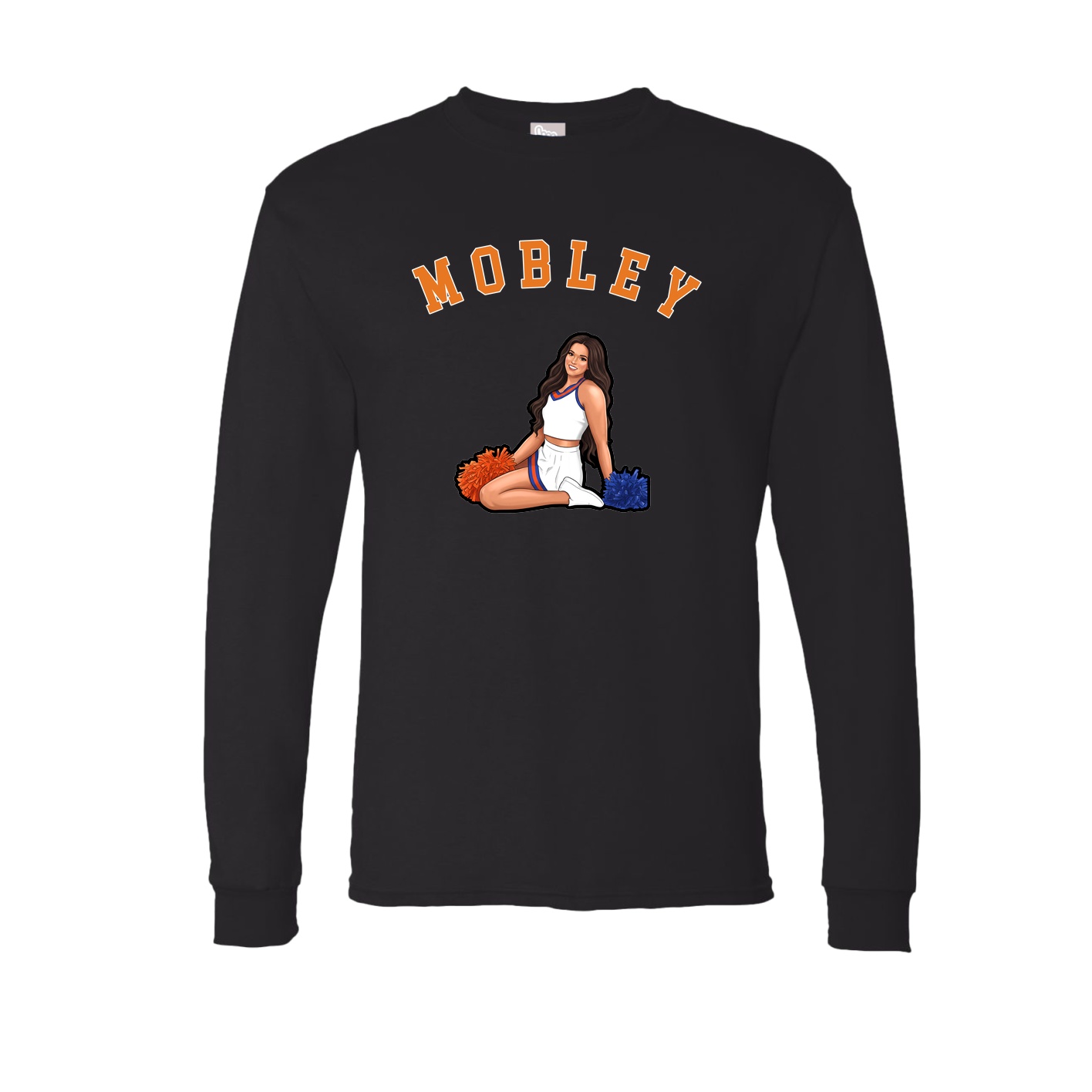 Long Sleeve Tee — Shirsey Arch in Black