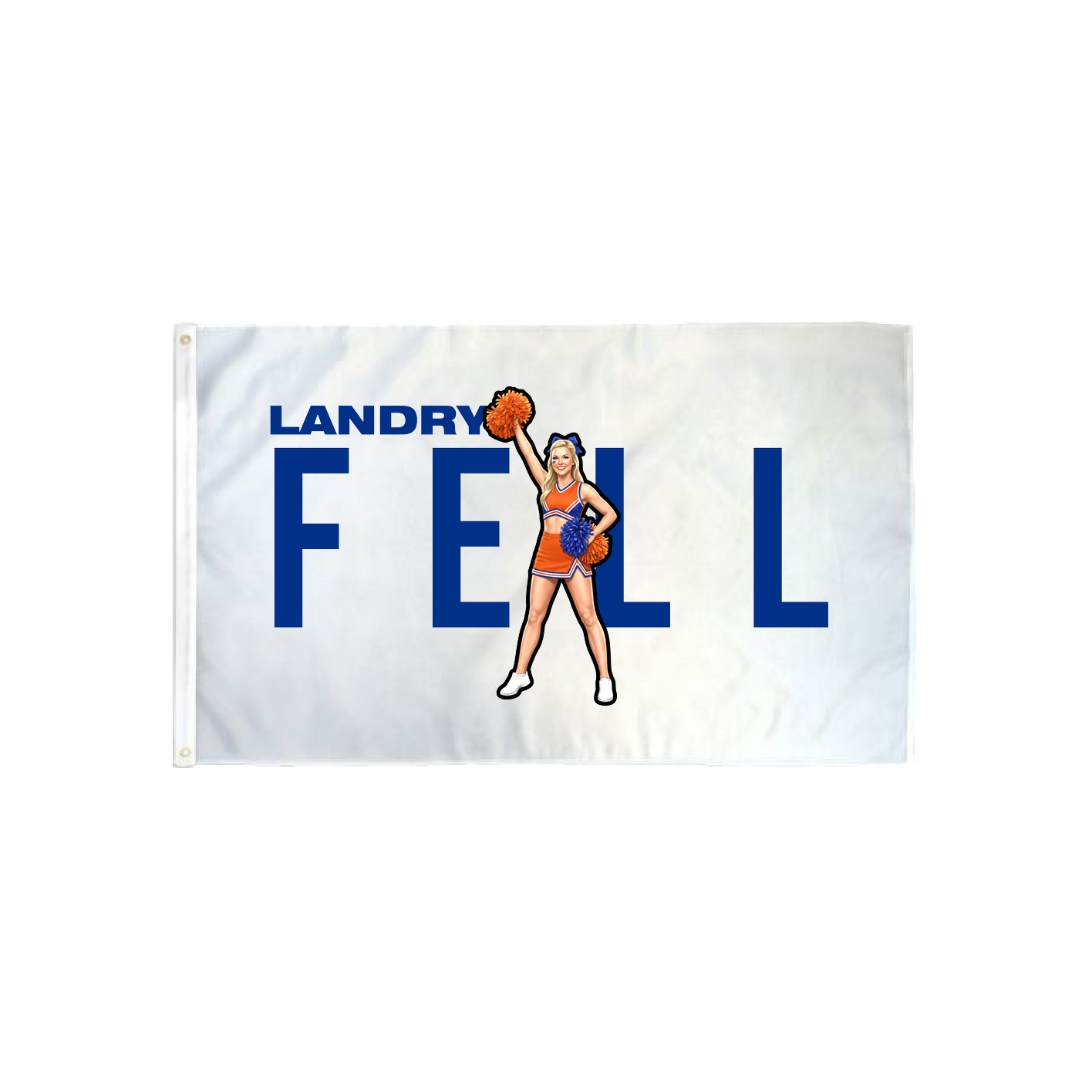 3x5 Flag — Player Name in Classic