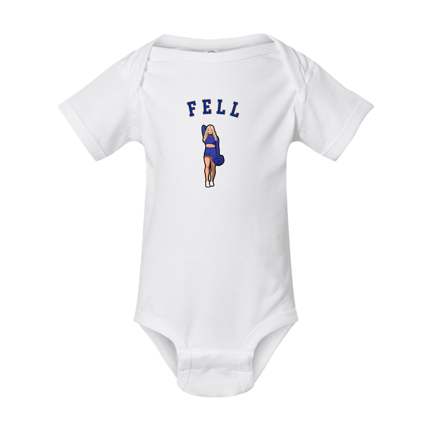 Baby Onesie — Shirsey Arch in White