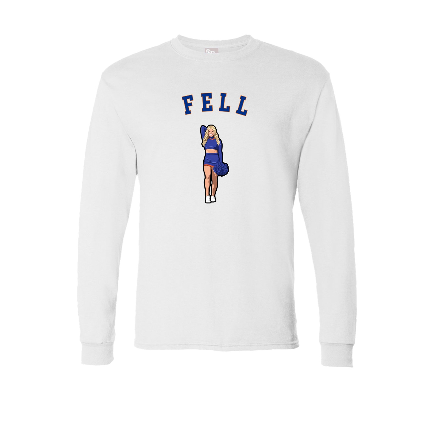 Long Sleeve Tee — Shirsey Arch in White